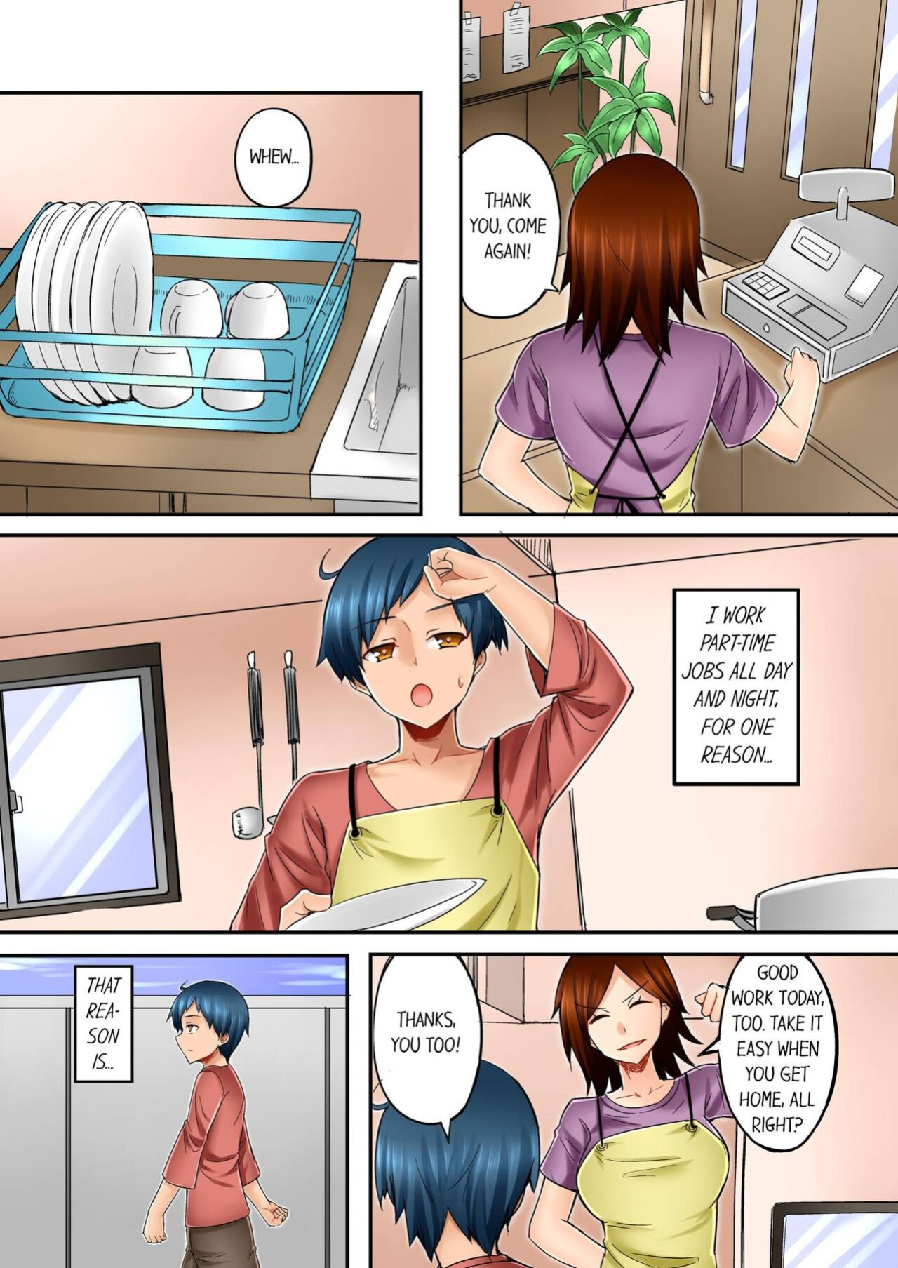 [Mocco] Isourou-chuu no Boku wa Nee-chan ni Muramura Shiteshimatta 1 | Sister Gets Me Horny 1