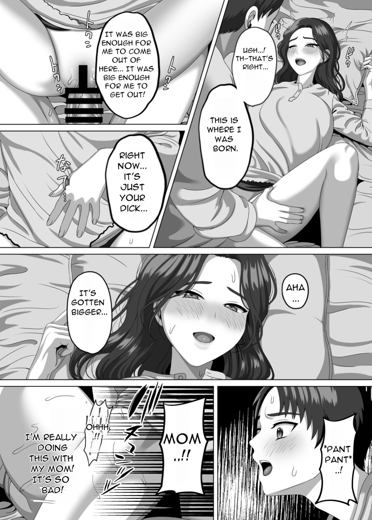 [GABUGABU (GABURI)] Musuko no Asadachi ni Doki Doki Shichau Okaa-san - A mother gets excited about her son's morning erection [DarklordMTLs]