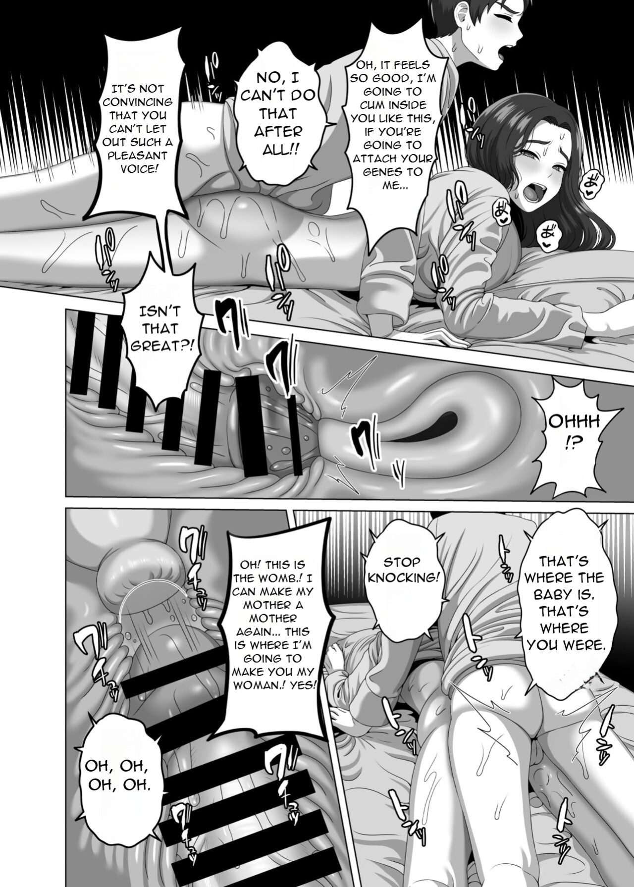 [GABUGABU (GABURI)] Musuko no Asadachi ni Doki Doki Shichau Okaa-san - A mother gets excited about her son's morning erection [DarklordMTLs]