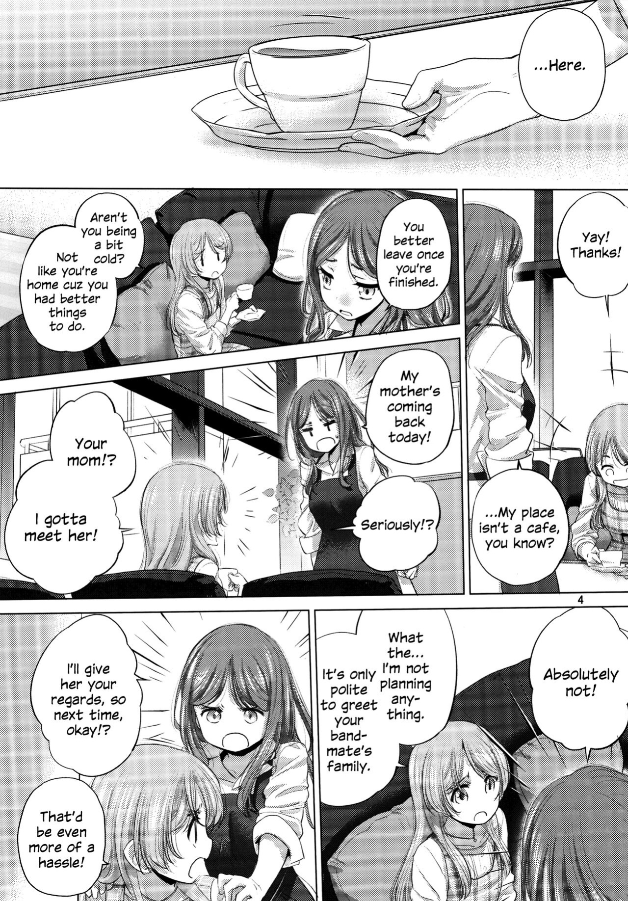 (C103) [VOLUTES (Kurogane Kenn)] Say MaMa (BanG Dream!)