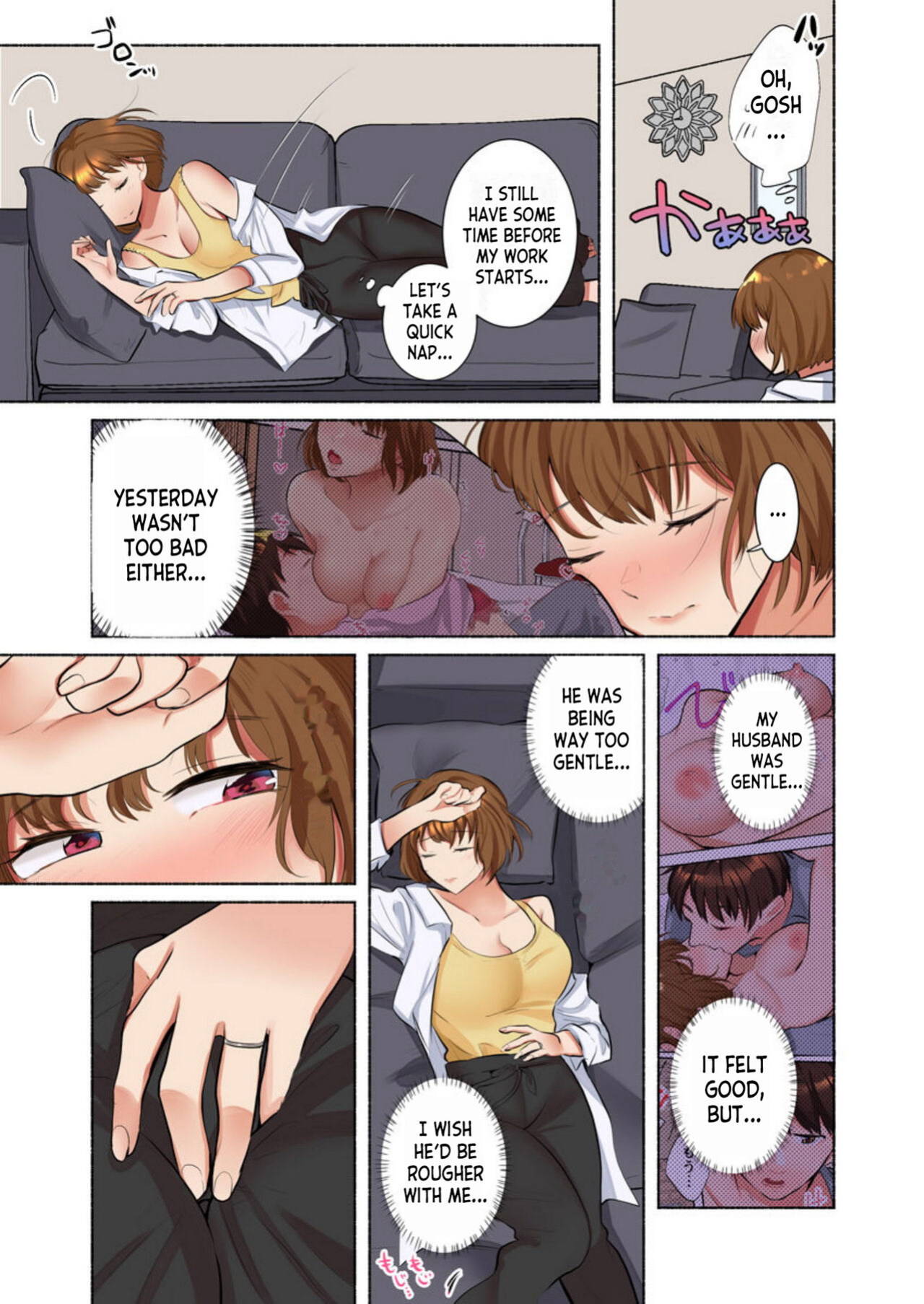 [Ika Hotaru] Rinshin wa Do S na Moto Kare Otto wo Aishiteru no ni, Uzuku Karada o Saikaihatsusarete 1 | Her Neighbor is a Sadistic Ex-Boyfriend. She Loves her Husband, but her Aching Body is Being Redeveloped 1 [desudesu]