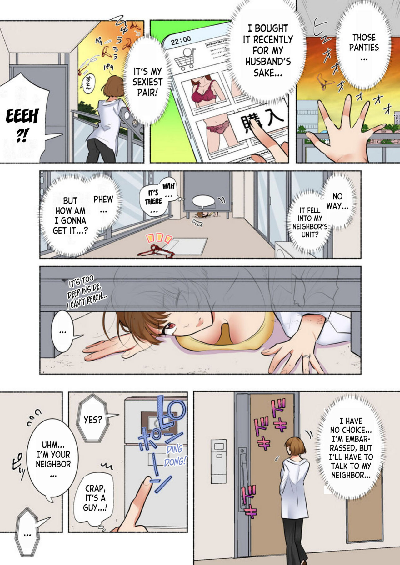 [Ika Hotaru] Rinshin wa Do S na Moto Kare Otto wo Aishiteru no ni, Uzuku Karada o Saikaihatsusarete 1 | Her Neighbor is a Sadistic Ex-Boyfriend. She Loves her Husband, but her Aching Body is Being Redeveloped 1 [desudesu]