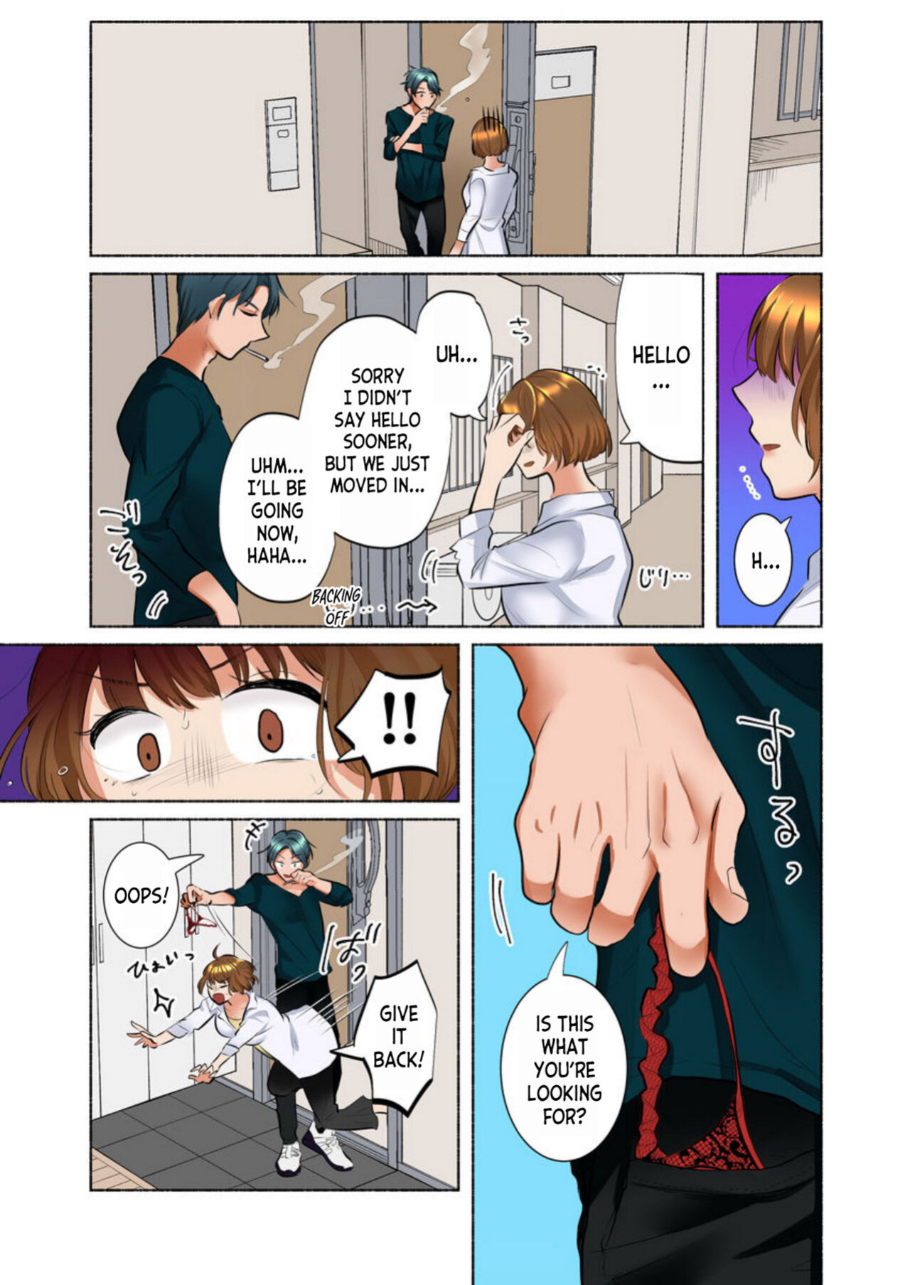 [Ika Hotaru] Rinshin wa Do S na Moto Kare Otto wo Aishiteru no ni, Uzuku Karada o Saikaihatsusarete 1 | Her Neighbor is a Sadistic Ex-Boyfriend. She Loves her Husband, but her Aching Body is Being Redeveloped 1 [desudesu]