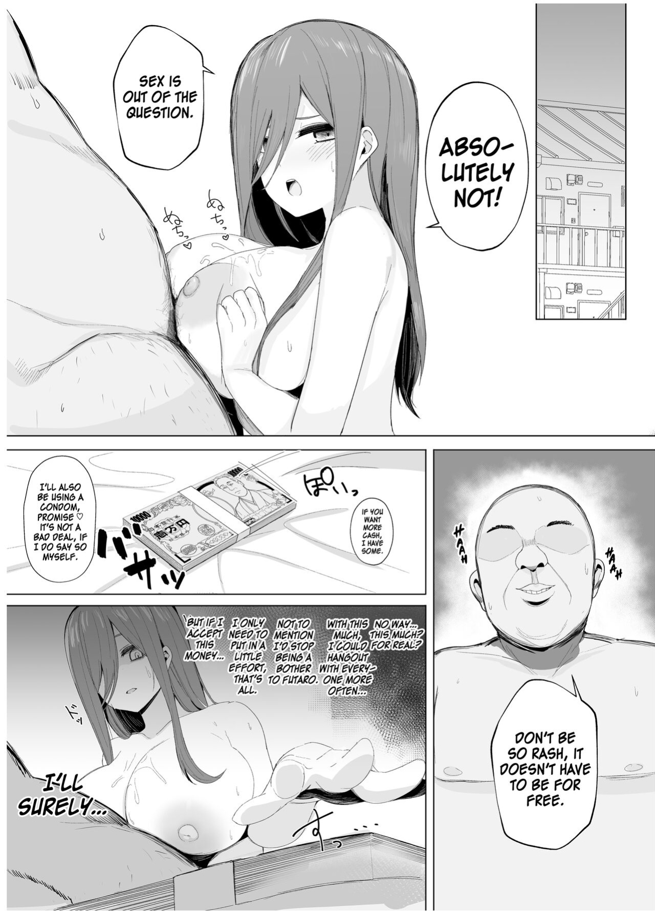 [Nabeyashiki (Nabeshiki)] Ninorare x Mikurare Kahitsuban (Gotoubun no Hanayome) [Kinsei Translations]