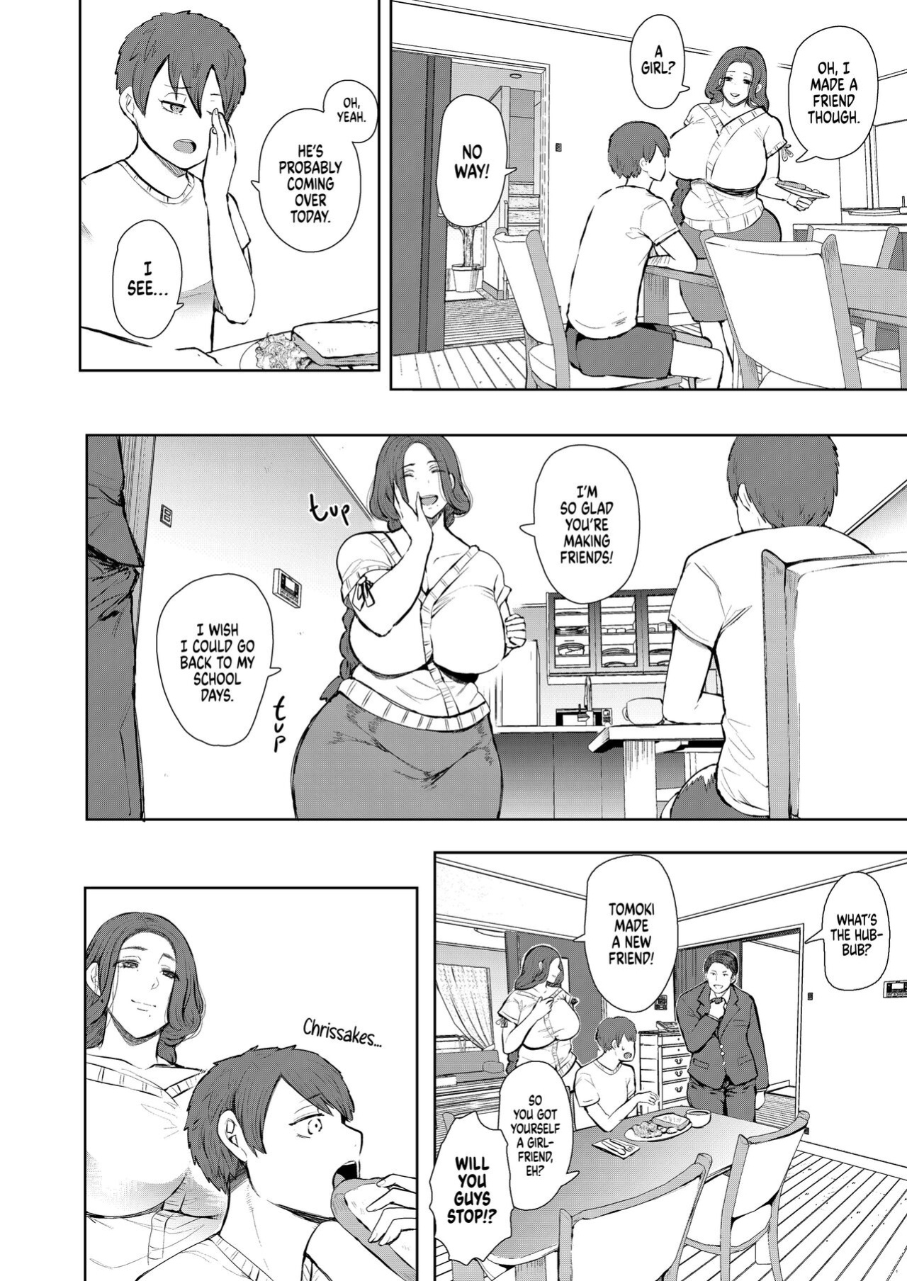 Mukashi no Uwaki Aite no Ko ga Jitsu wa Watashi no Musuko no Doukyuusei de