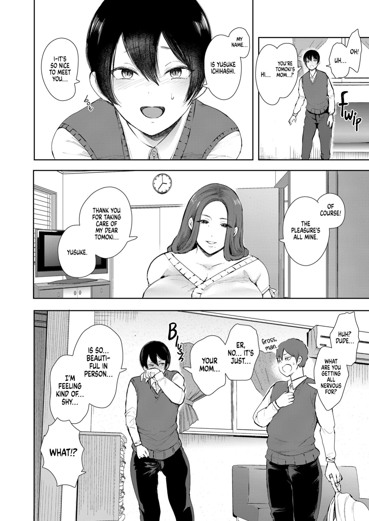 Mukashi no Uwaki Aite no Ko ga Jitsu wa Watashi no Musuko no Doukyuusei de