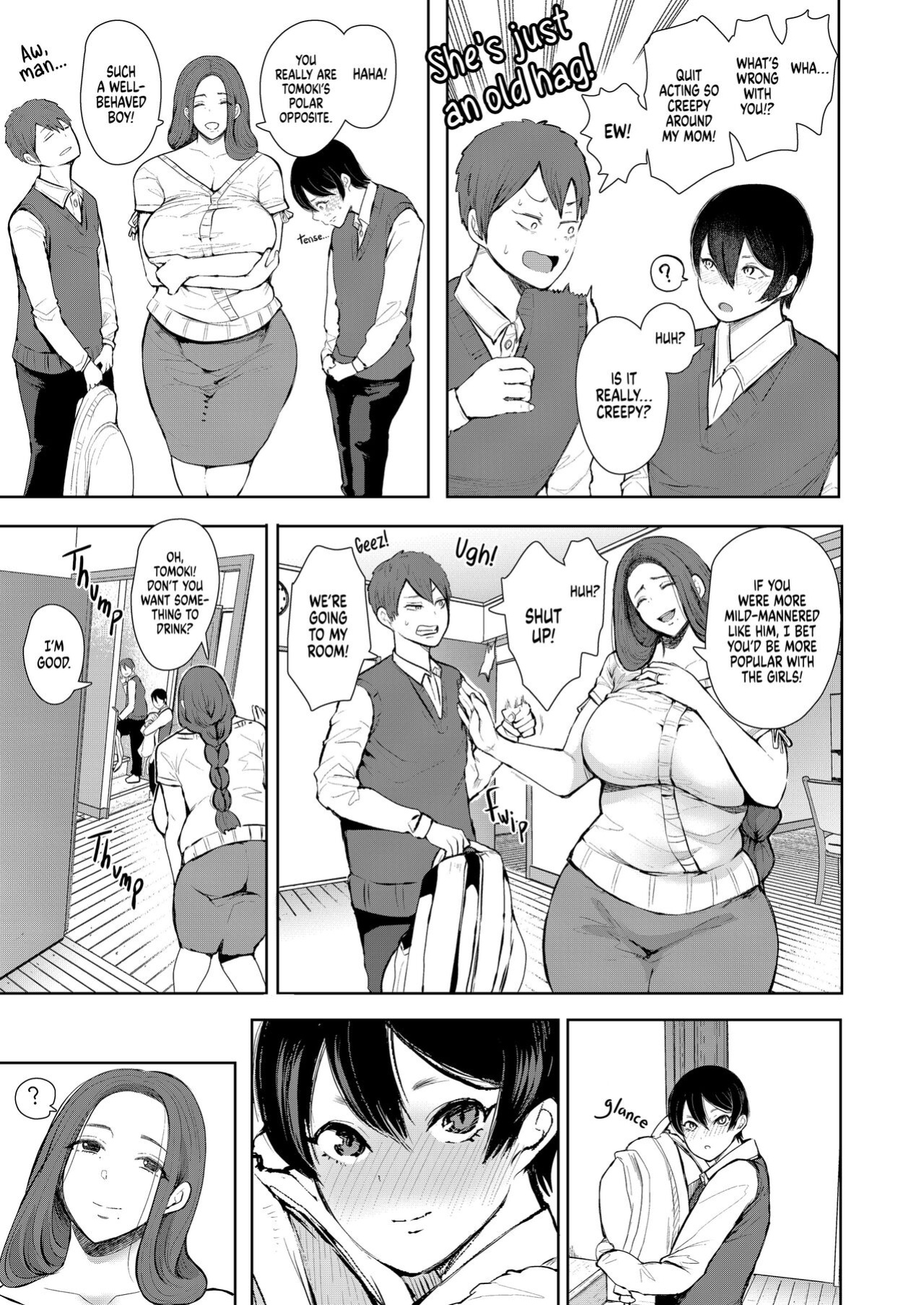 Mukashi no Uwaki Aite no Ko ga Jitsu wa Watashi no Musuko no Doukyuusei de