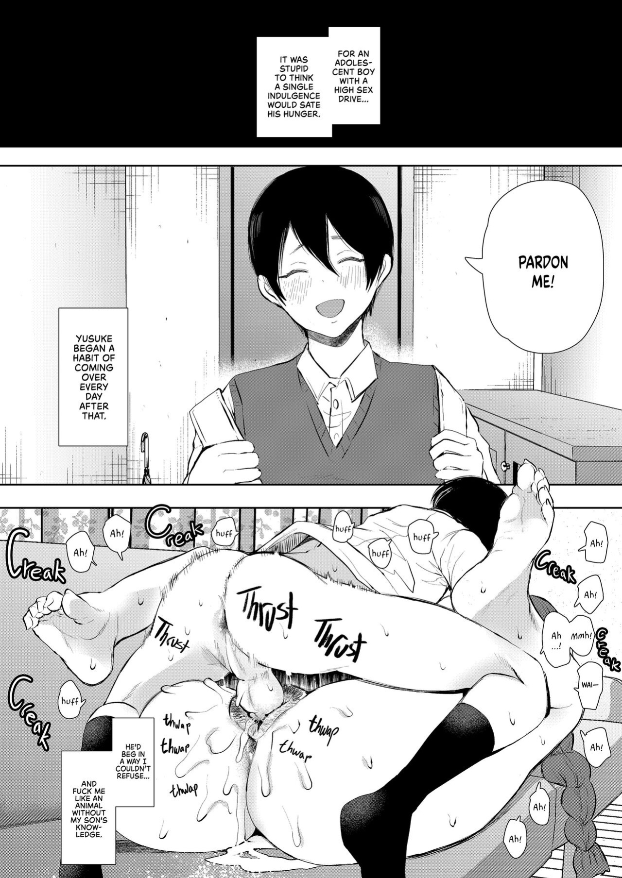 Mukashi no Uwaki Aite no Ko ga Jitsu wa Watashi no Musuko no Doukyuusei de
