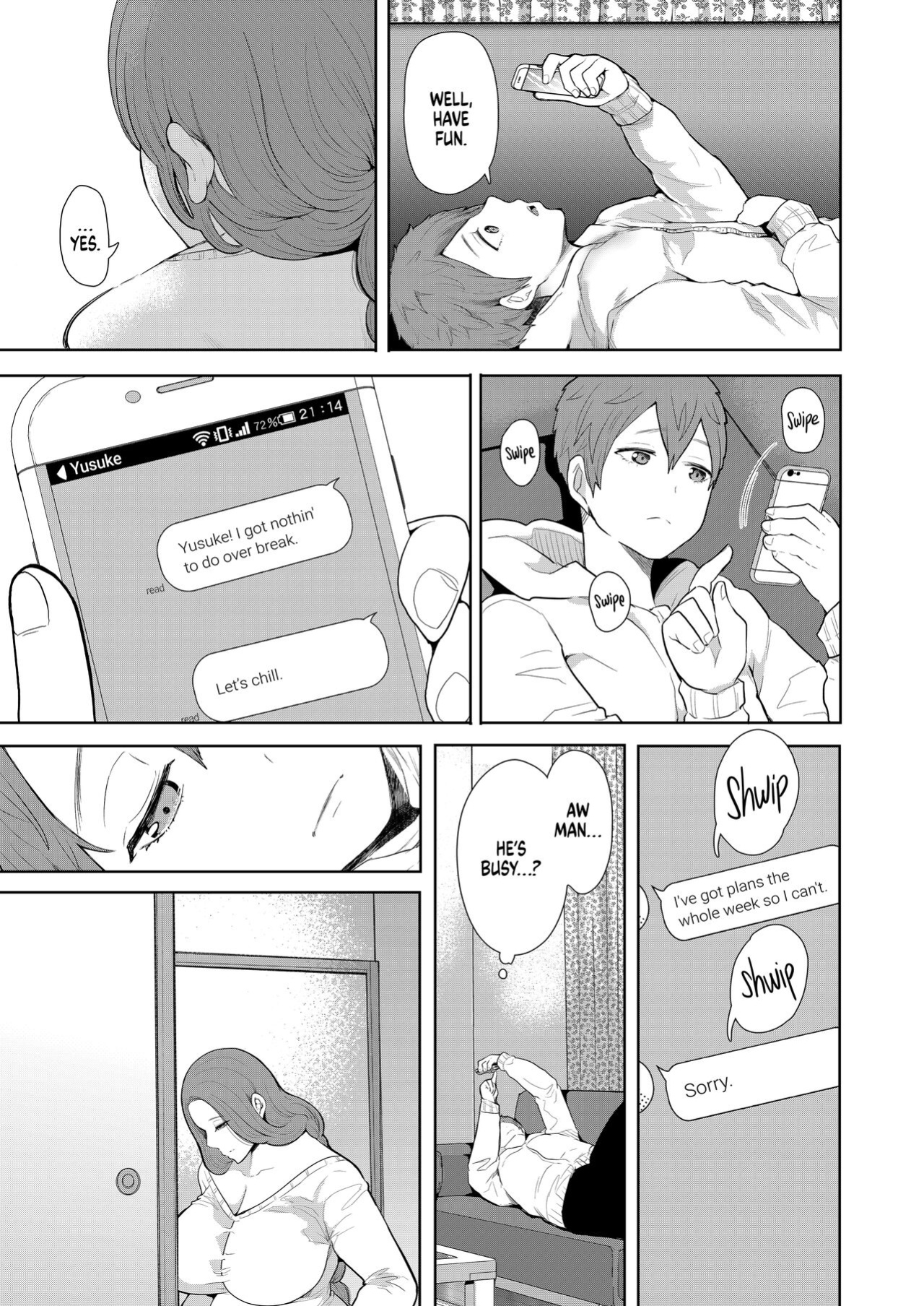 Mukashi no Uwaki Aite no Ko ga Jitsu wa Watashi no Musuko no Doukyuusei de 2
