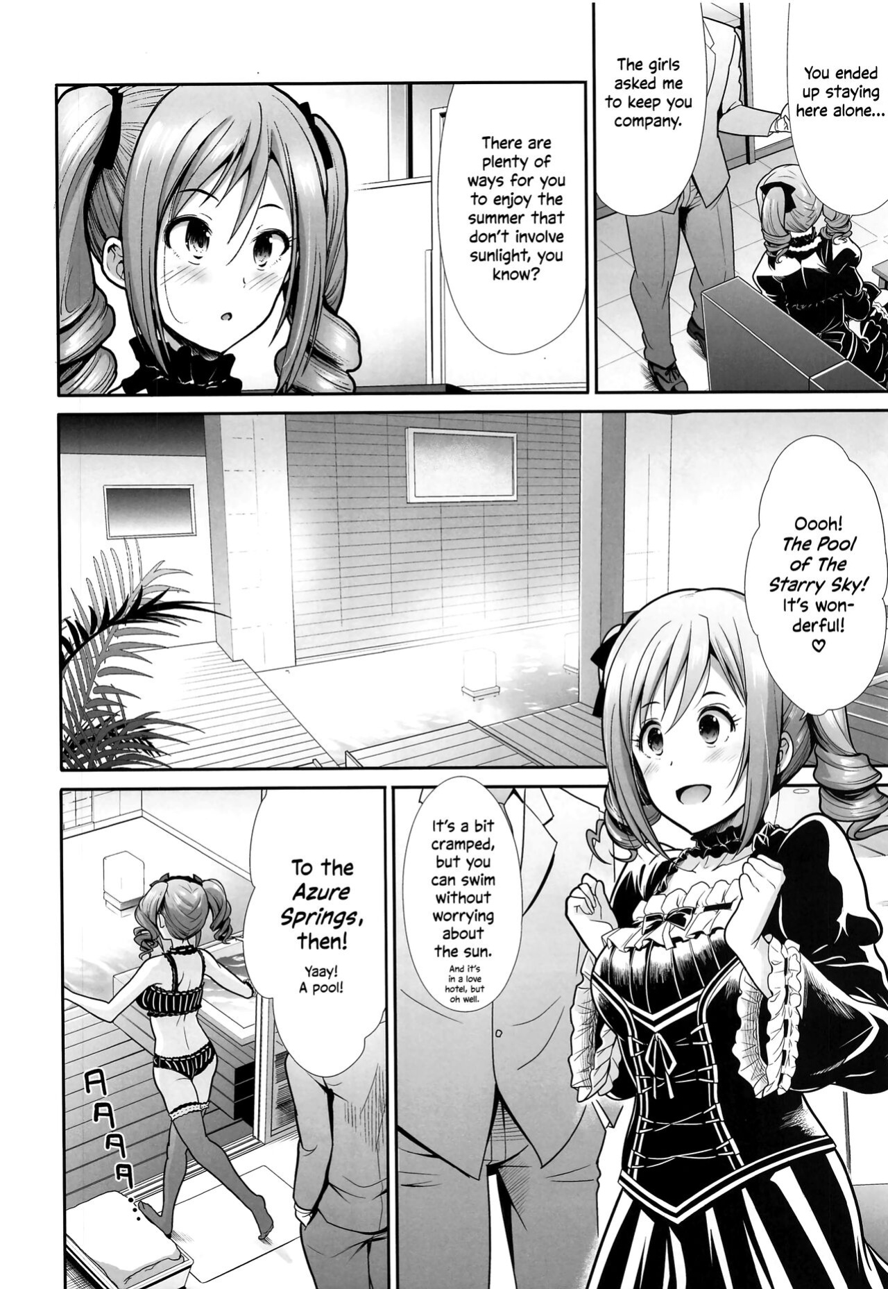 [Takemasaya (Takemasa Takeshi)] Twintail na Kanojo to Otomari Ecchi | Fucking Ms. Twintails At a Special Place (THE IDOLM@STER CINDERELLA GIRLS) [Shiromaru]