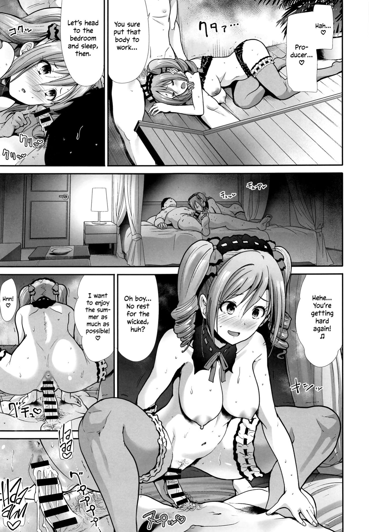 [Takemasaya (Takemasa Takeshi)] Twintail na Kanojo to Otomari Ecchi | Fucking Ms. Twintails At a Special Place (THE IDOLM@STER CINDERELLA GIRLS) [Shiromaru]