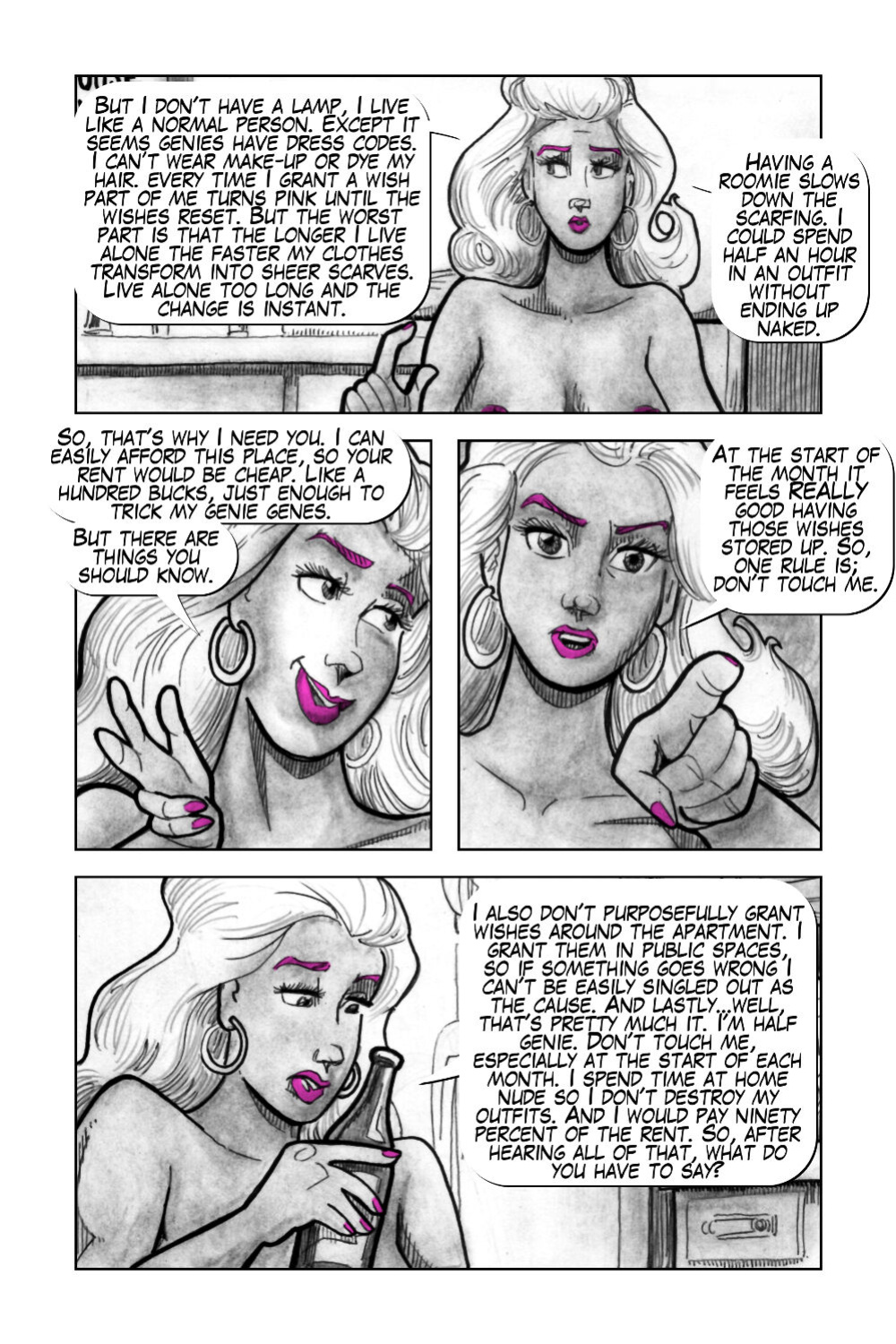 Single Blonde Genie (SBG) by Dan Standing