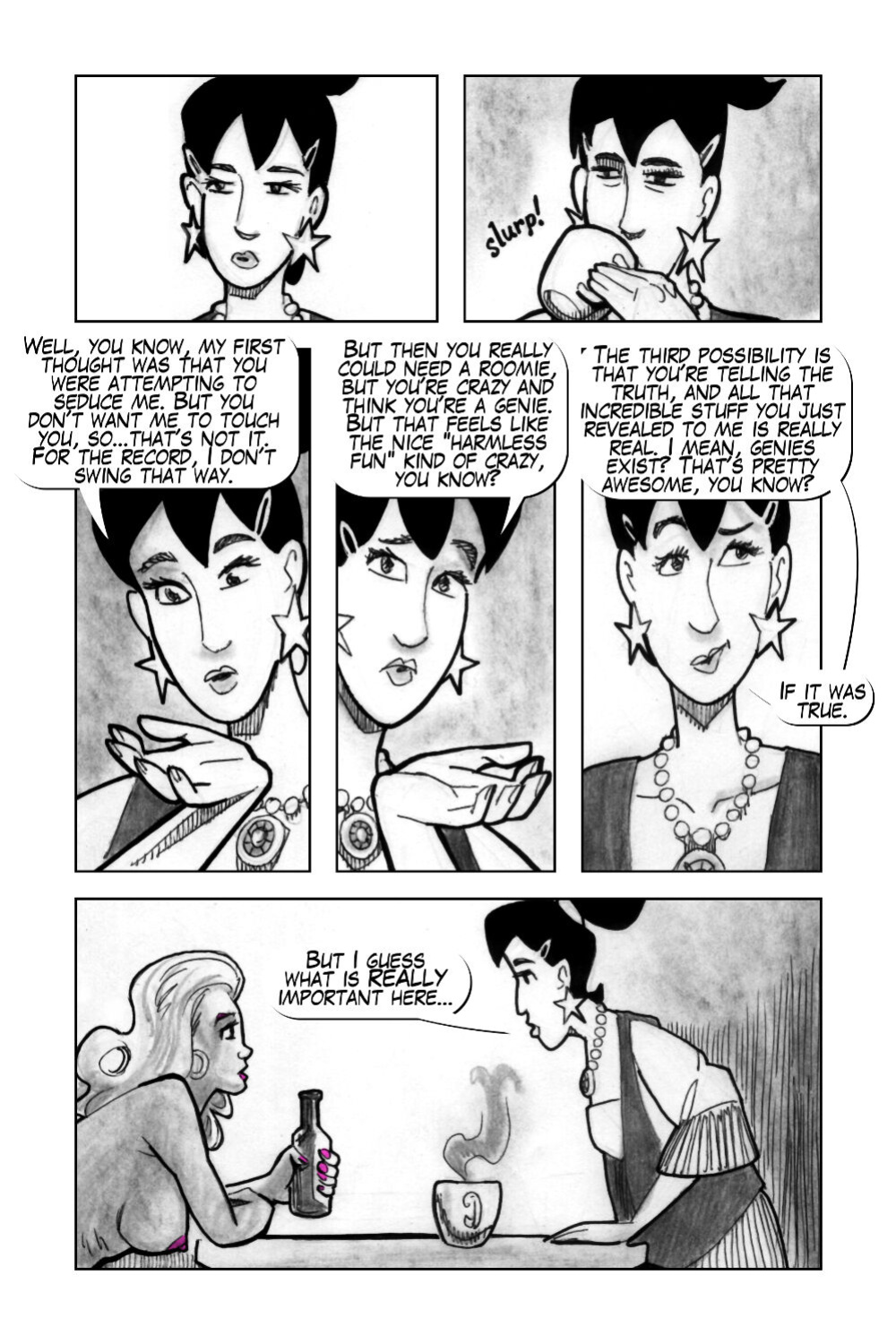 Single Blonde Genie (SBG) by Dan Standing