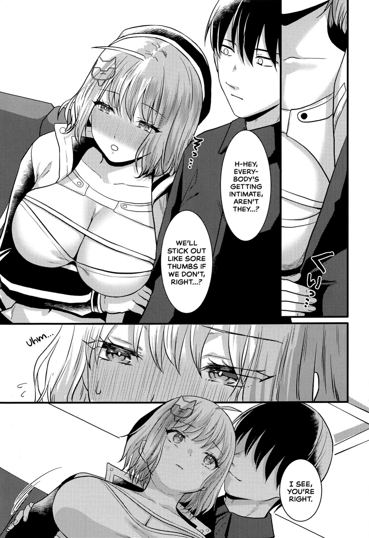 (C103) [Meringue (Kumano Kotaro)] Toaru Shikikan to Nikke ga Couple Kissa e Itta Ohanashi | A story following a certain Commander and Nikke visiting a couples bar (Goddess of Victory: Nikke) [Navajodo]