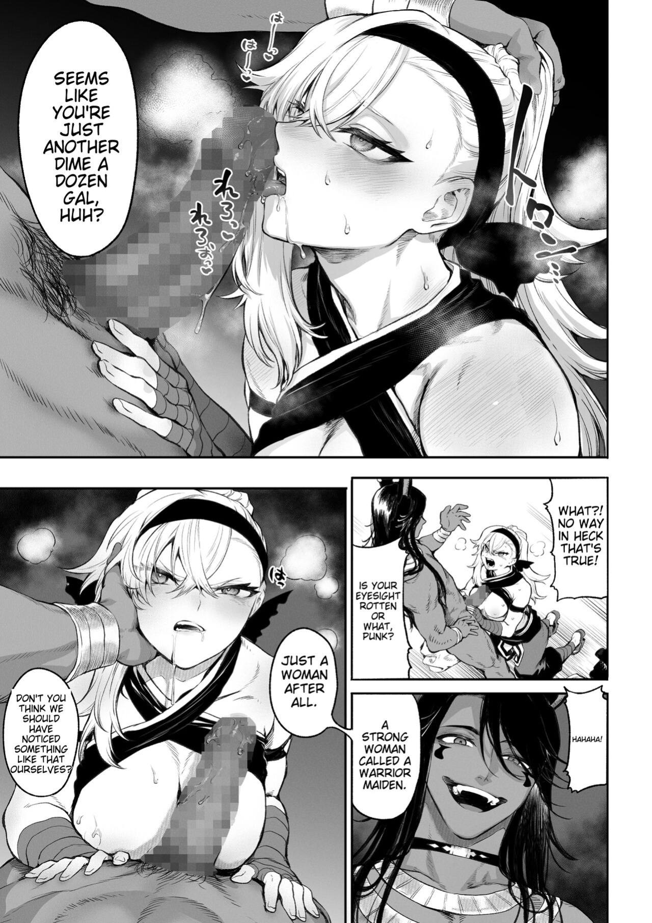 Battle Maiden and Battle Goto! ~Female martial artist edition~