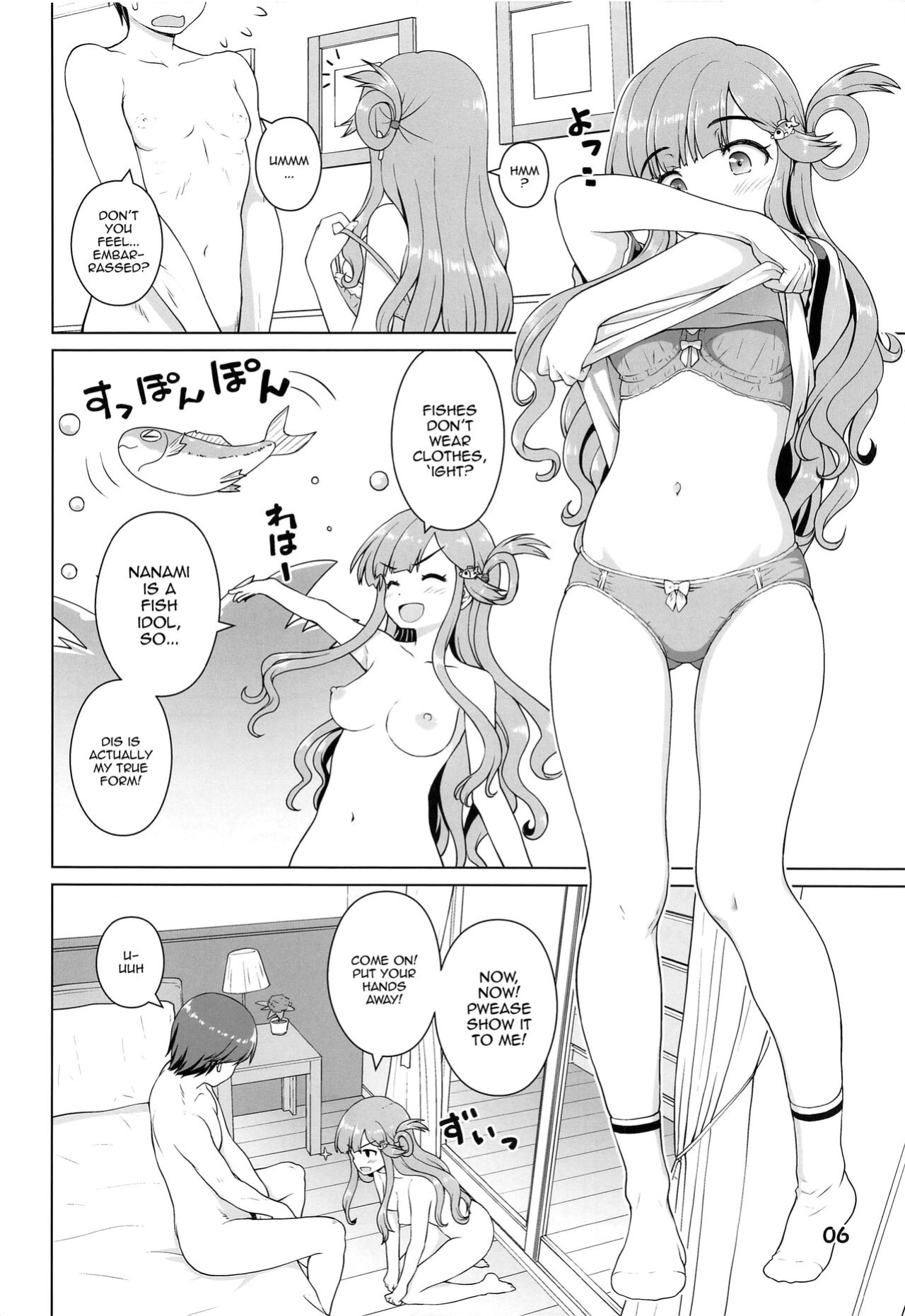 (Utahime Teien 33) [Kaitoushinshidan (Kaishinshi)] Nanamichan no Osakanadou! / Nanami-chan's Way Of The Fish(THE IDOLM@STER CINDERELLA GIRLS)