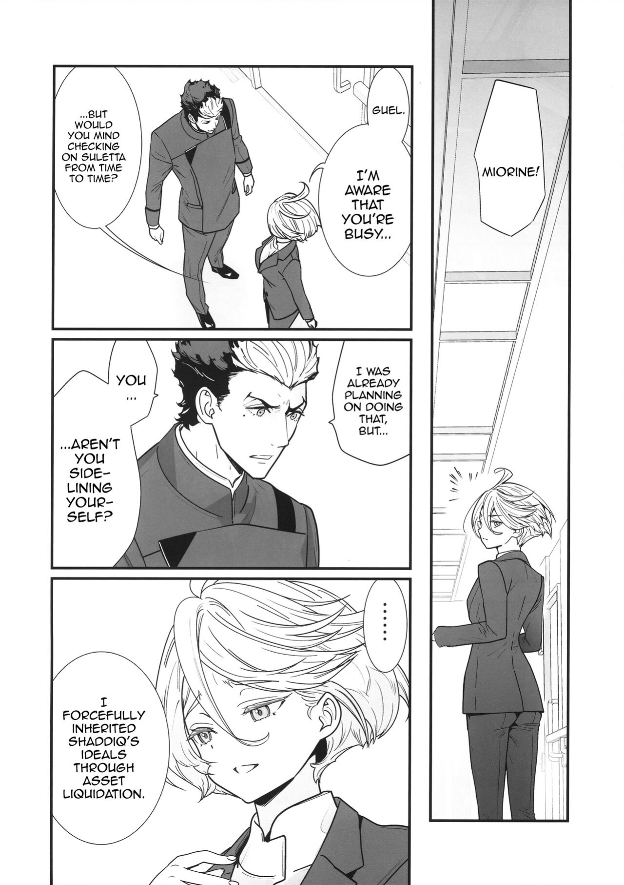 [Renai Mangaka (Naruse Hirofumi)] Shukufuku Sareru Happy End / Buildup Is Important To Get To That Blessed Happy End, Isn't It? (Gundam TWFM)