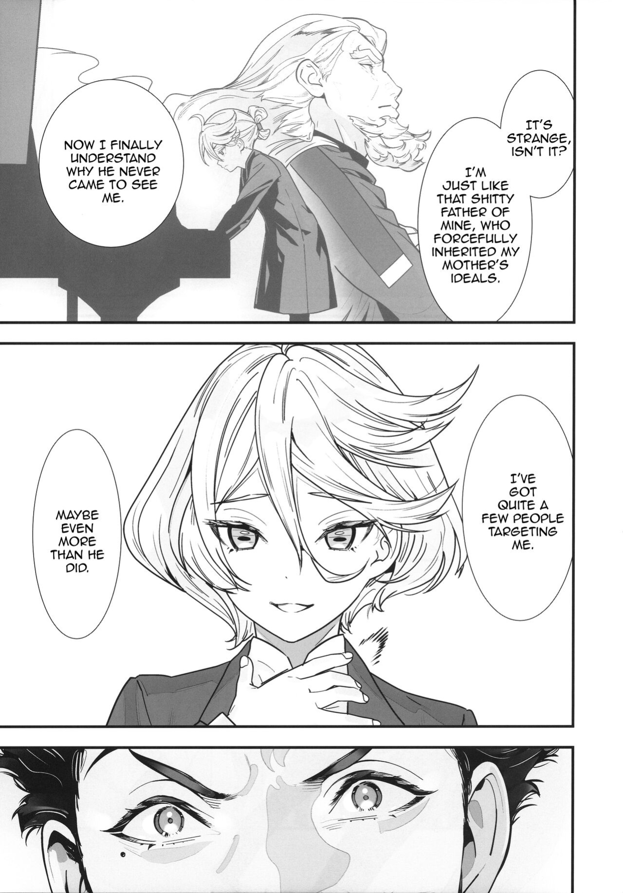 [Renai Mangaka (Naruse Hirofumi)] Shukufuku Sareru Happy End / Buildup Is Important To Get To That Blessed Happy End, Isn't It? (Gundam TWFM)
