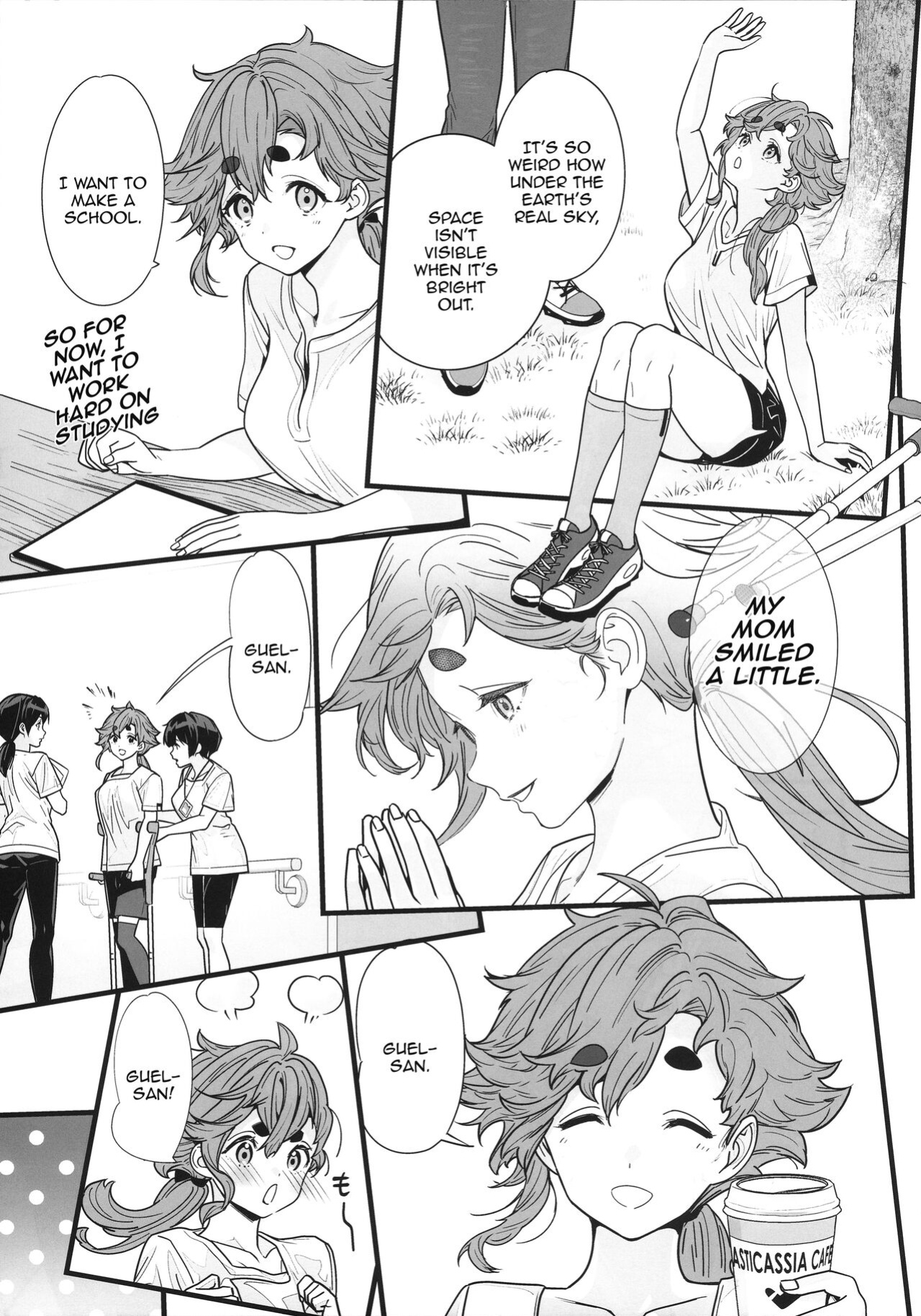 [Renai Mangaka (Naruse Hirofumi)] Shukufuku Sareru Happy End / Buildup Is Important To Get To That Blessed Happy End, Isn't It? (Gundam TWFM)