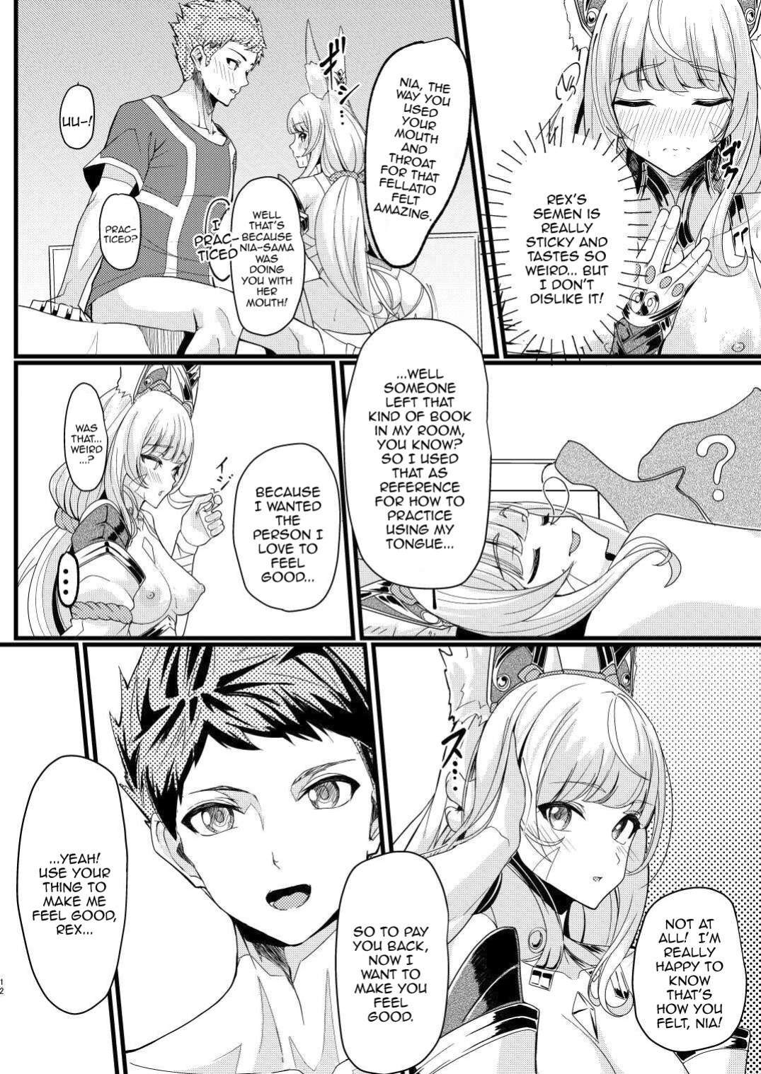 [Haraita Sangyou (Shiro Paka)] Majiwari no Hi | Mating Day (Xenoblade Chronicles 2)