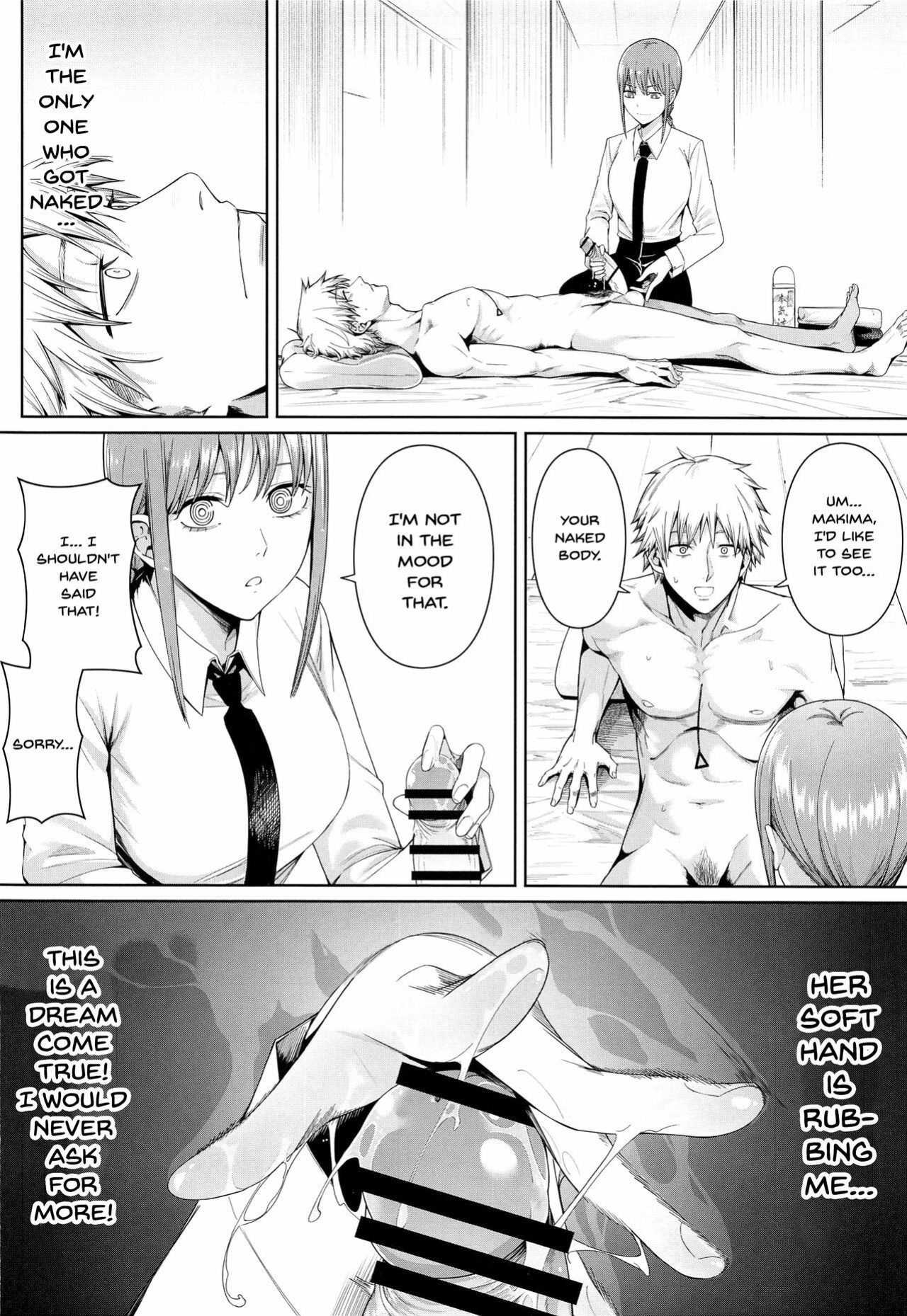 [Bad Mushrooms (Chicke III, 4why)] Kusarinoko Katsurei | Chainsaw Circumcision (Chainsaw Man)
