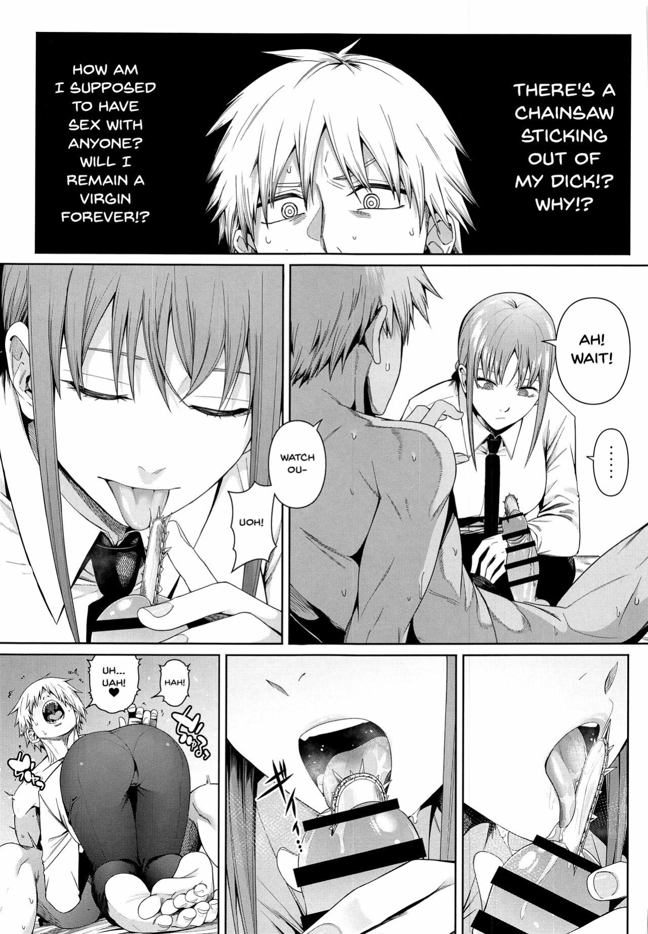 [Bad Mushrooms (Chicke III, 4why)] Kusarinoko Katsurei | Chainsaw Circumcision (Chainsaw Man)