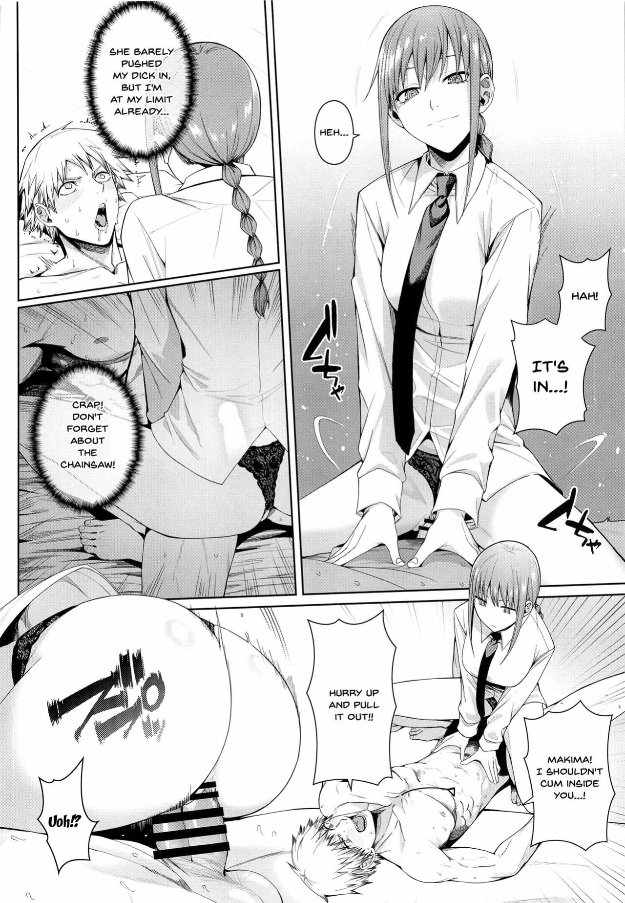 [Bad Mushrooms (Chicke III, 4why)] Kusarinoko Katsurei | Chainsaw Circumcision (Chainsaw Man)