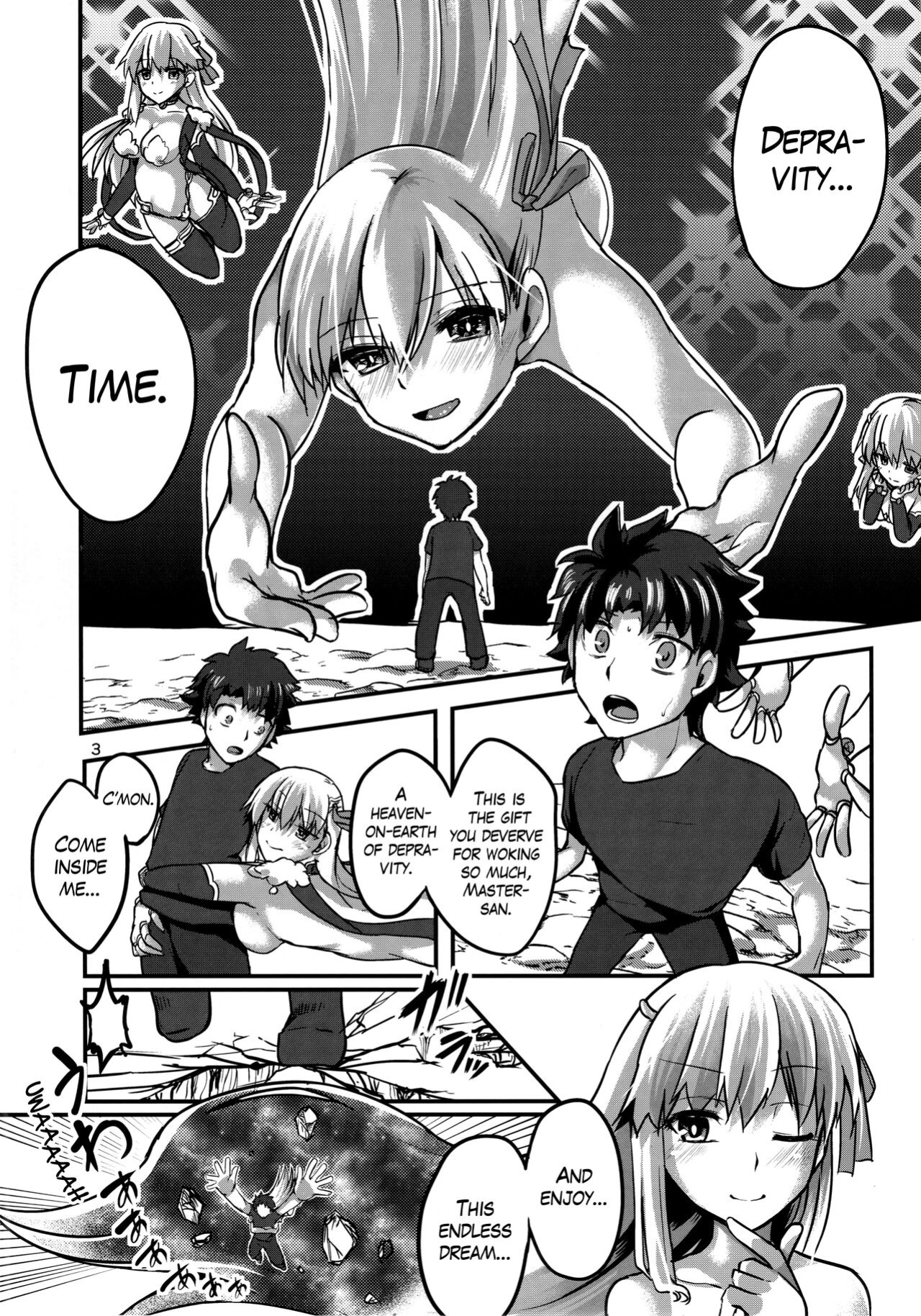 (C103) [Brand New Way (BT)] Daraku Time | Depravity Time (Fate/Grand Order) [The Blavatsky Project]