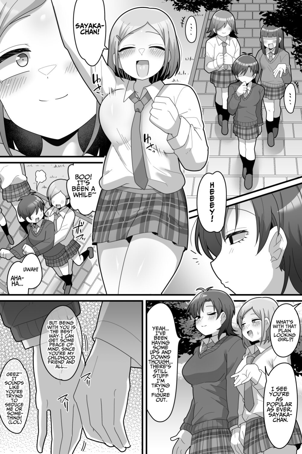 [Dakkoku Kidoutai S.A.C (Dakkoku Jiro)] Gakuen no Ouji-sama VS Futanari Chinpo | The School Prince VS Her Futanari Dick [T's Translations]