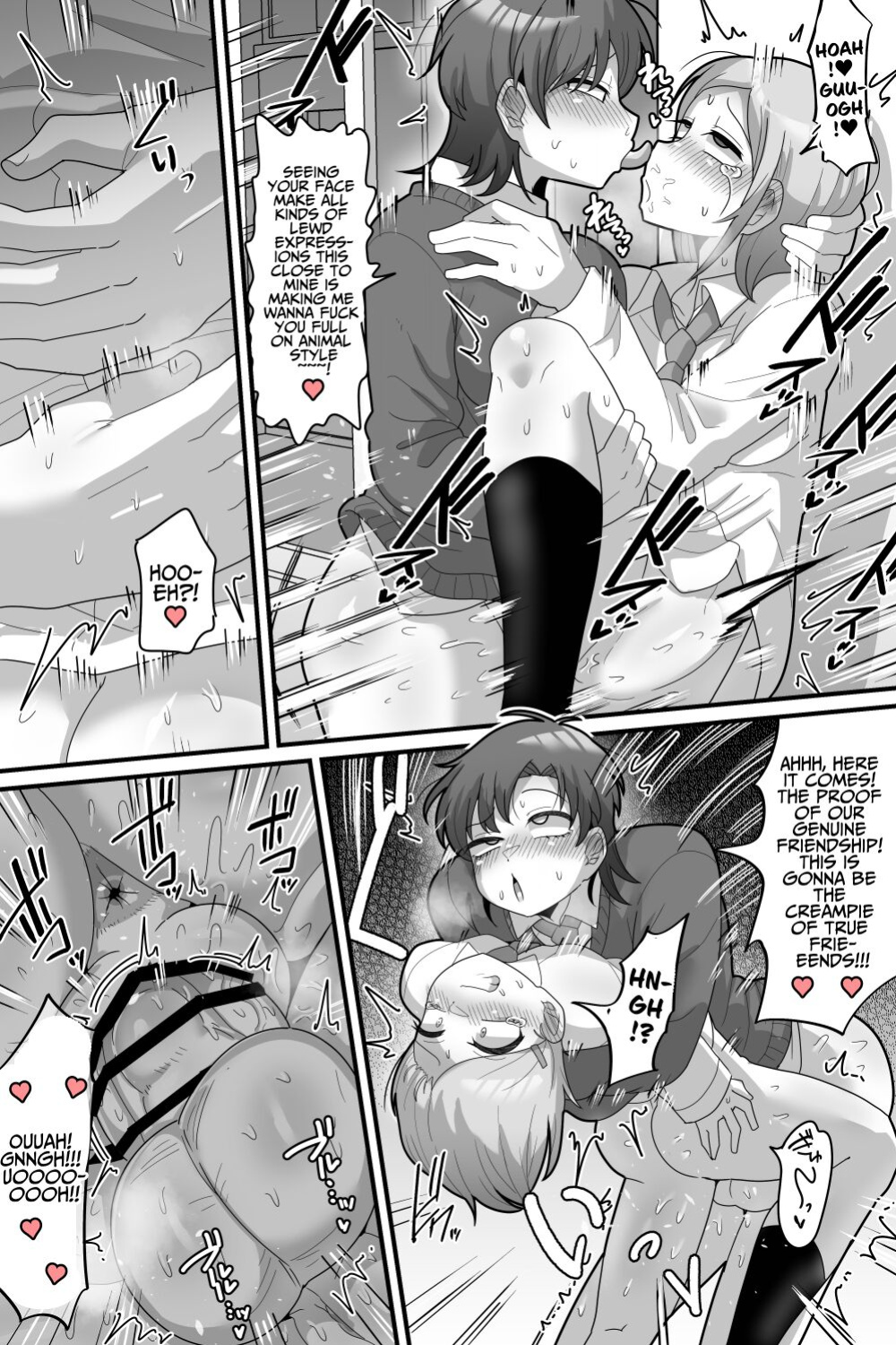 [Dakkoku Kidoutai S.A.C (Dakkoku Jiro)] Gakuen no Ouji-sama VS Futanari Chinpo | The School Prince VS Her Futanari Dick [T's Translations]