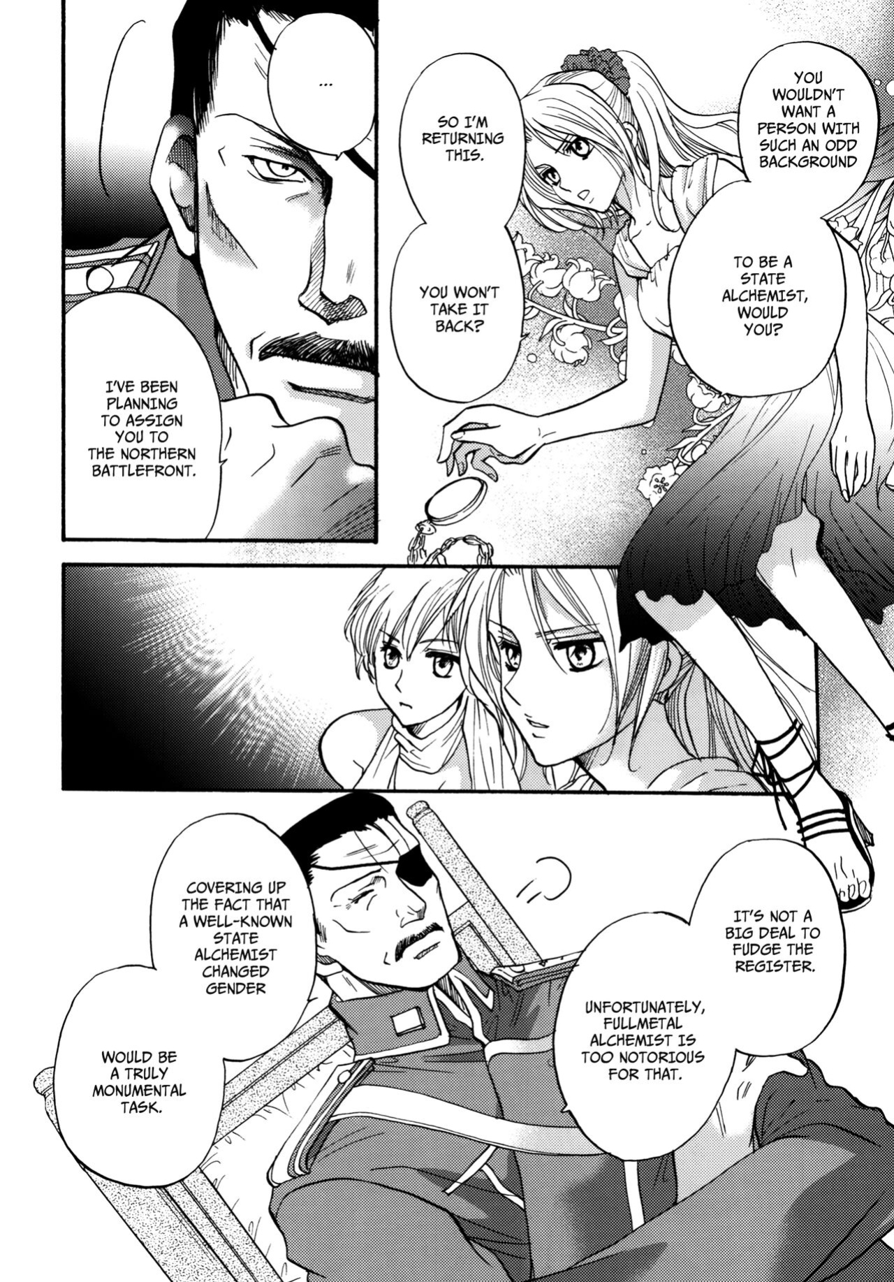 (C70) [CHERRY MOON (K-Zima)] Temporary Girl's Life (Fullmetal Alchemist)