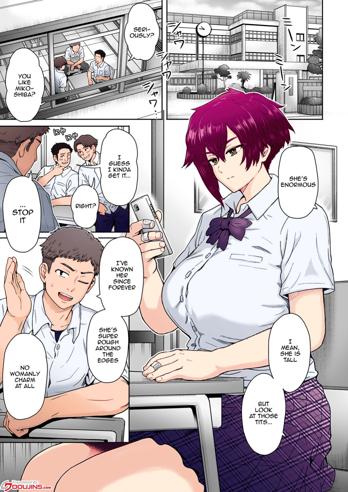 [Eight Beat (Itou Eight)] Fuaiso de Senotakai Kanojo ga Ore no Shiranai Ma ni… - My Unfriendly Tall Girlfriend Became Like That Behind My Back