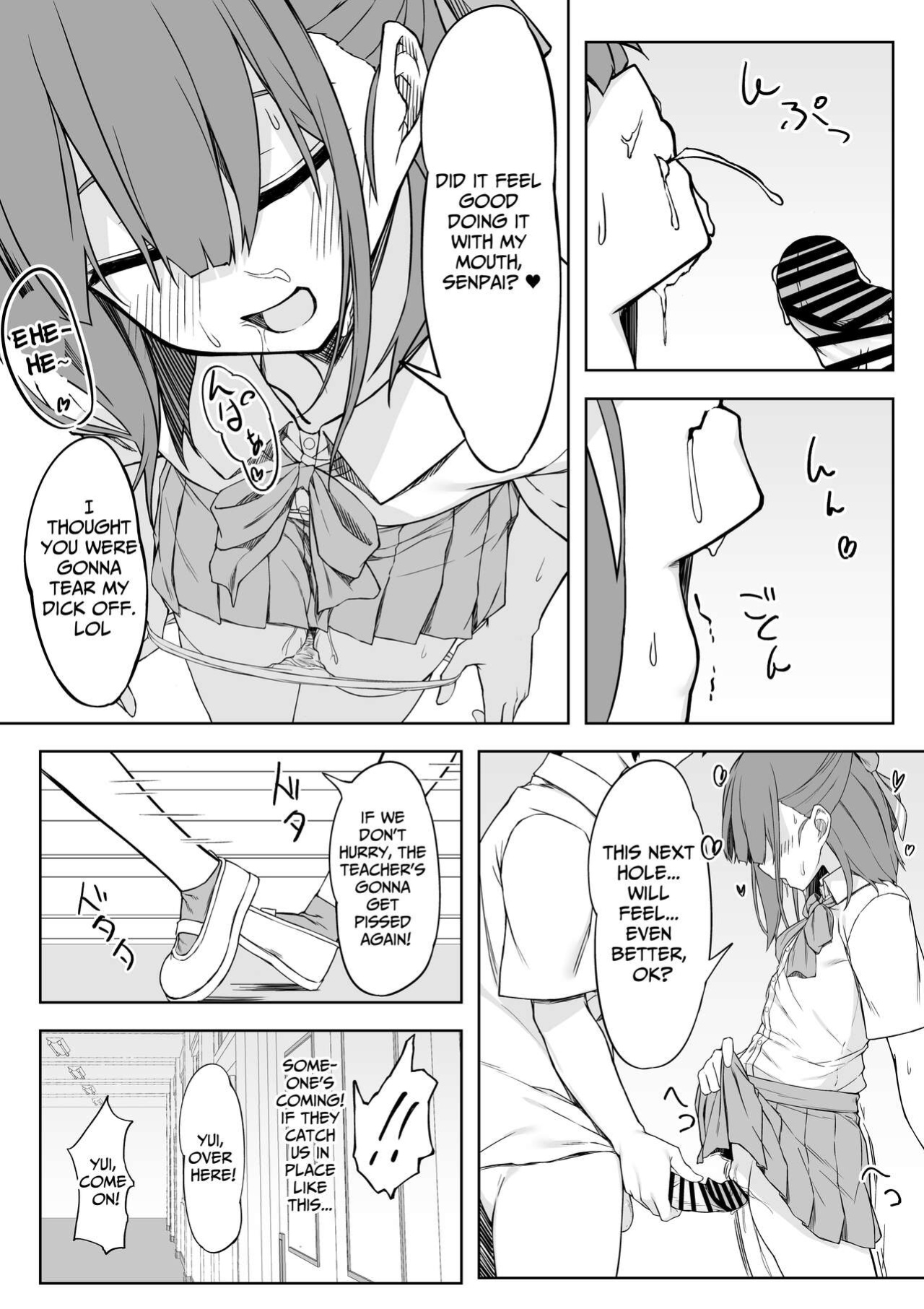 [Rokuchounome (Olive)] Kouhai-chan to Love Love Sex!! | Lovey-Dovey Sex With Yui!! [Penguin Piper]