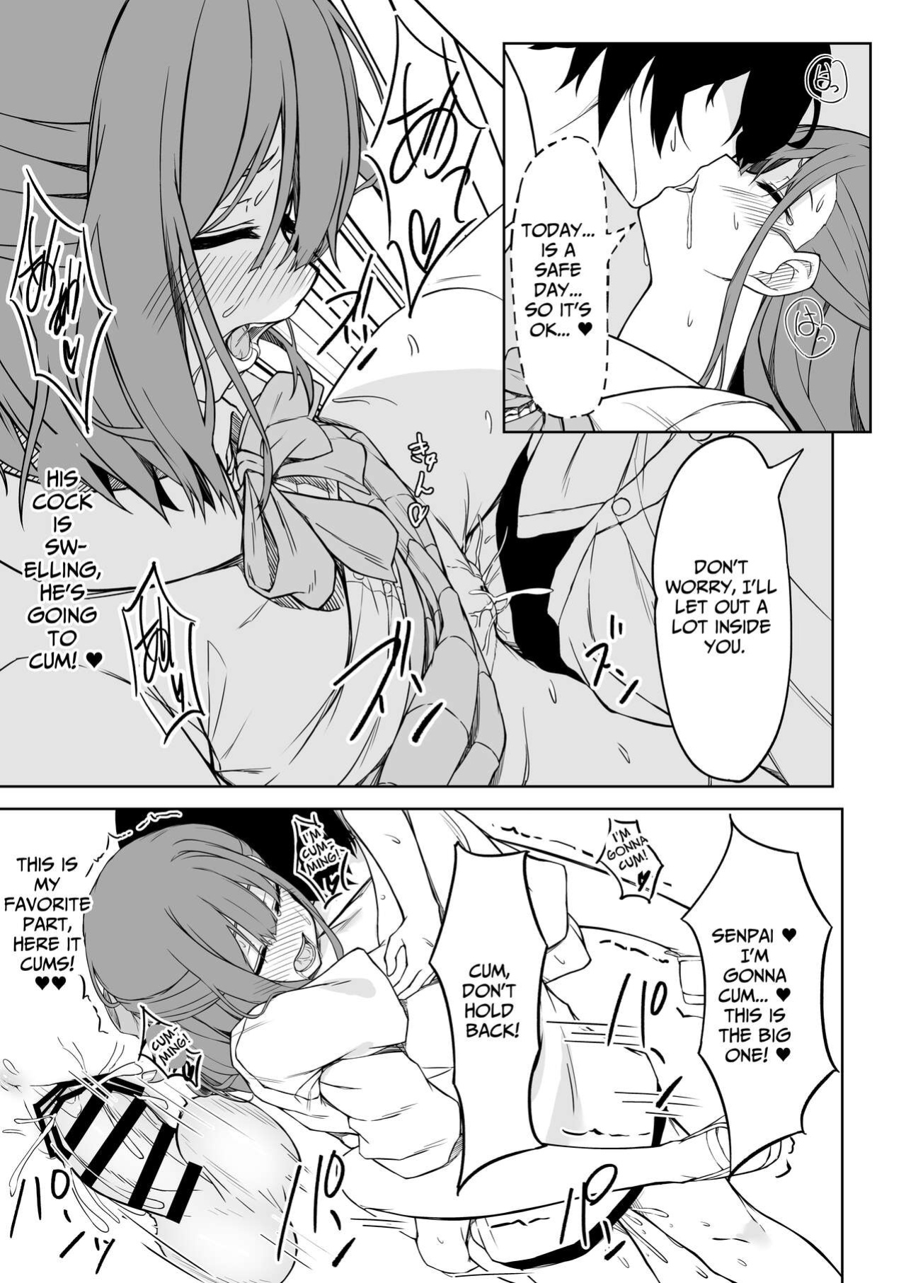 [Rokuchounome (Olive)] Kouhai-chan to Love Love Sex!! | Lovey-Dovey Sex With Yui!! [Penguin Piper]
