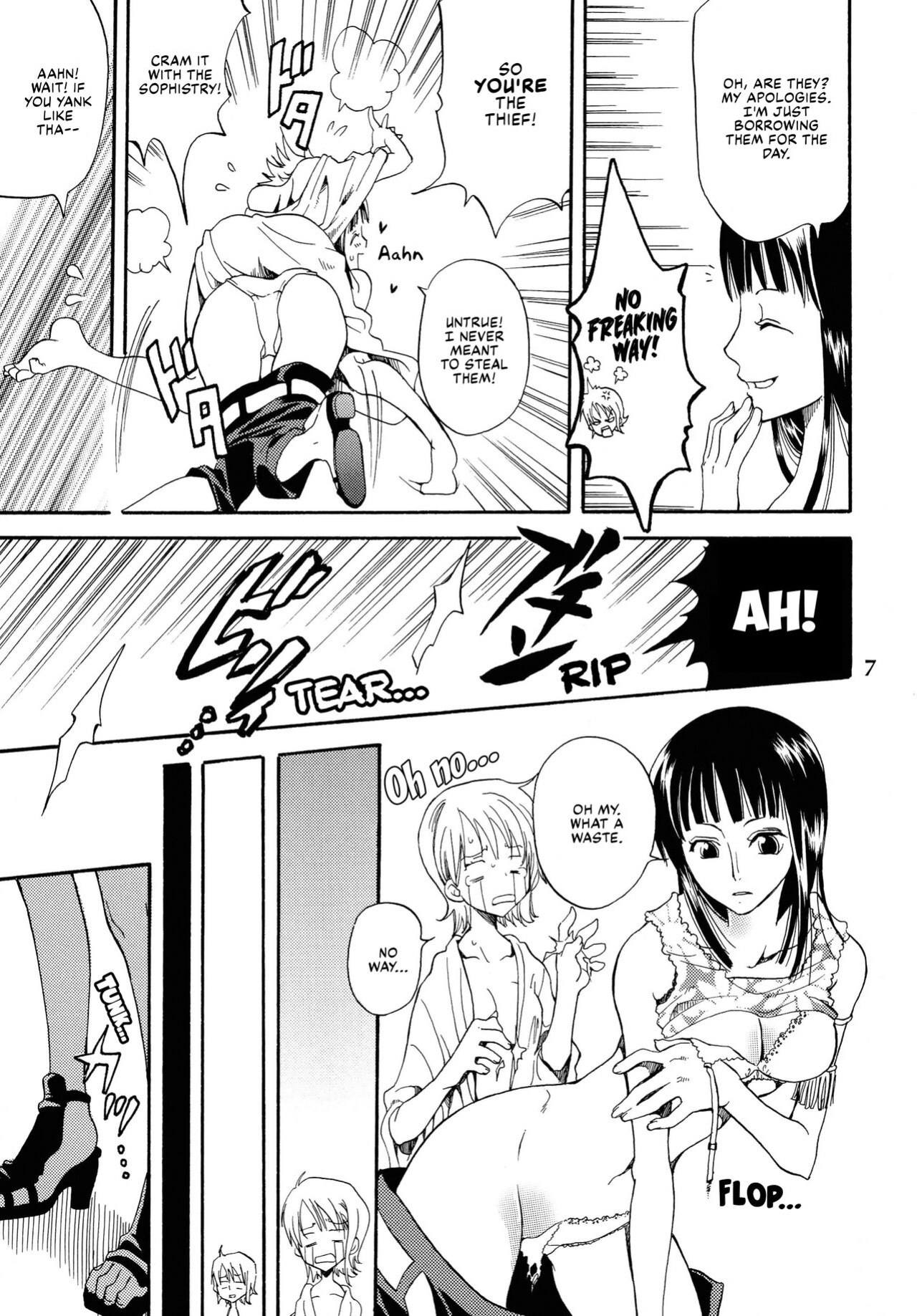 [KURIONE-SHA (YU-RI)] Shiawase Punch! 6 (One Piece) [EHCOVE]