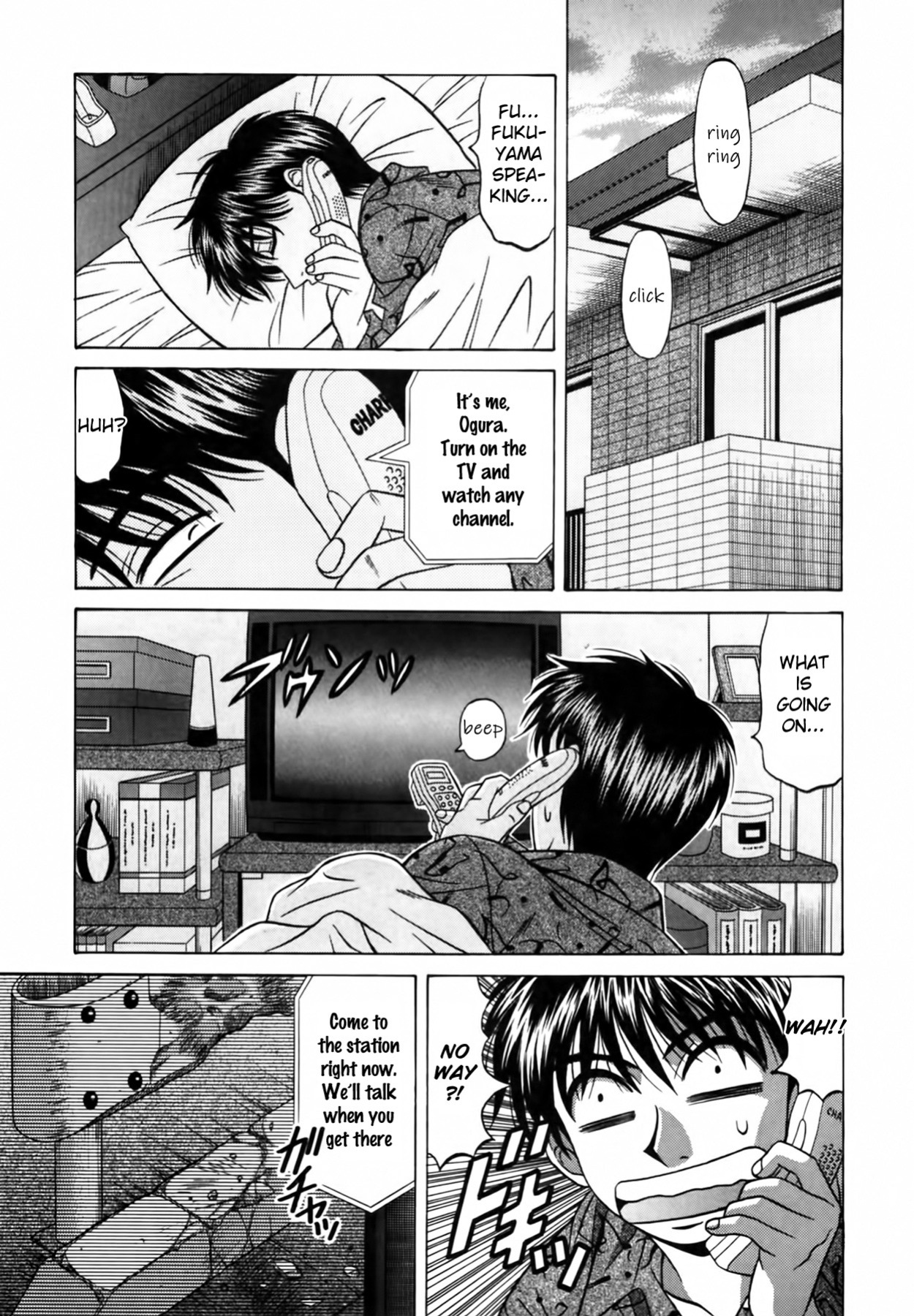 [Ozaki Akira] Caster Natsume Reiko no Yuuwaku Vol. 2 Ch.1-8