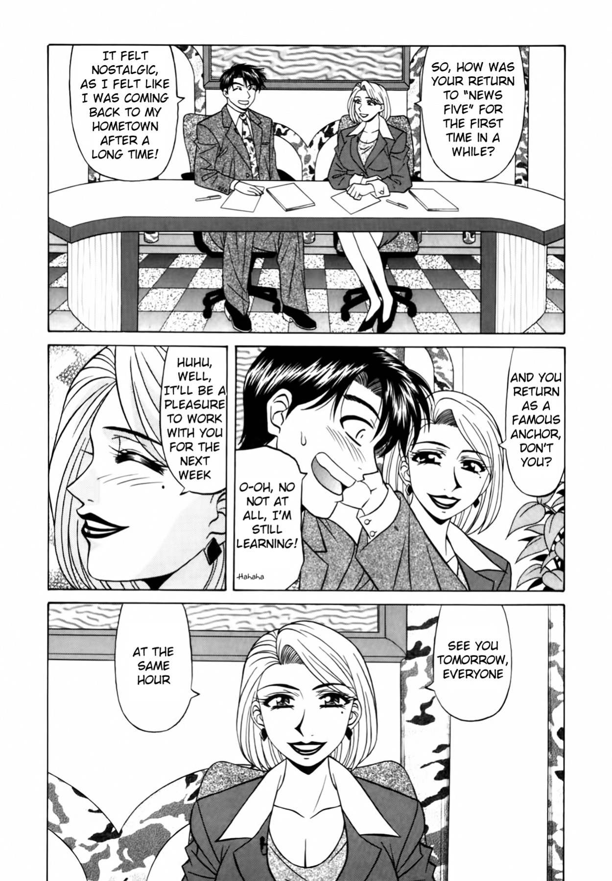 [Ozaki Akira] Caster Natsume Reiko no Yuuwaku Vol. 2 Ch.1-8