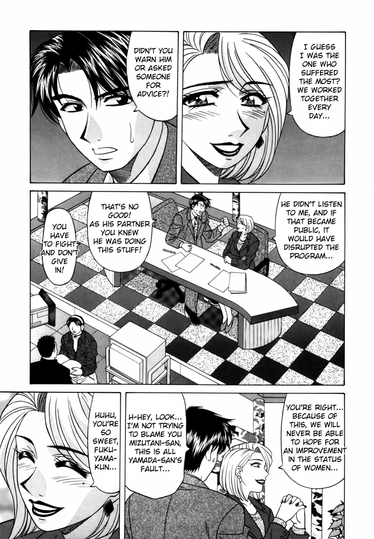 [Ozaki Akira] Caster Natsume Reiko no Yuuwaku Vol. 2 Ch.1-8