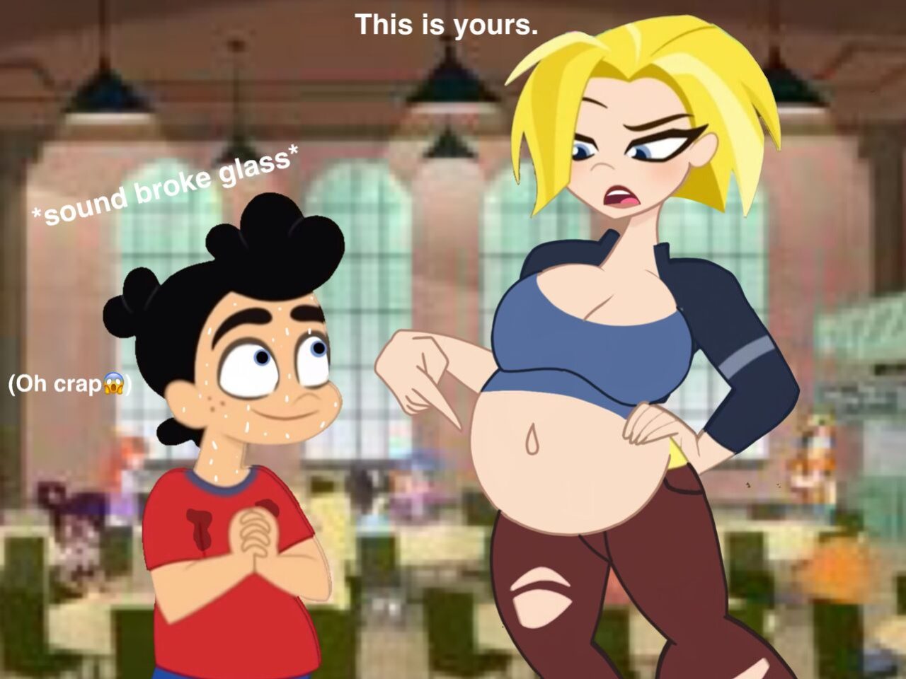 Supergirl x Aqualad (Dc super hero Girls 2019)