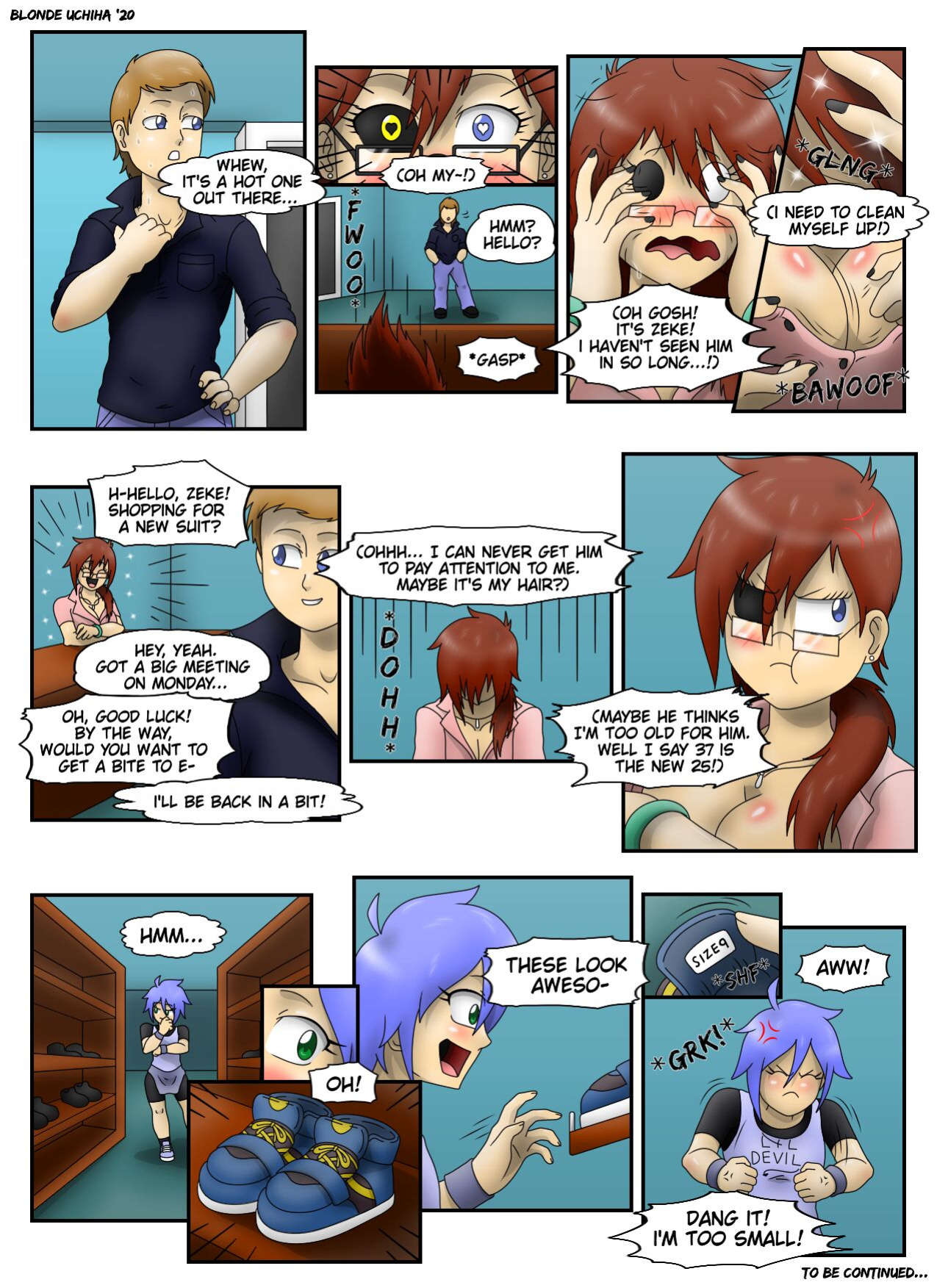 [BlondeUchiha (WolfenUchiha111)] Lizzie & Amy's Swappin' Good Time