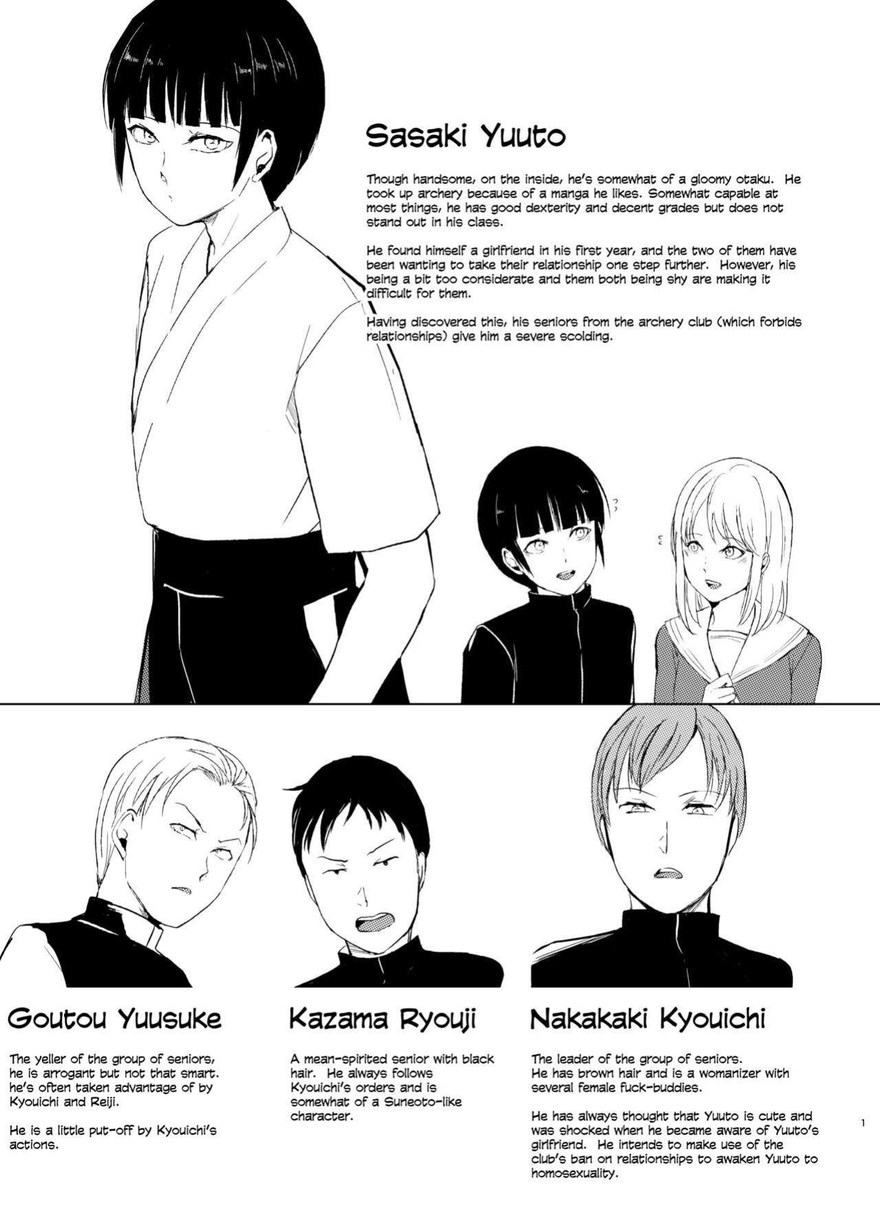 [Yadokugaeru, Shinsei Lollshota (Locon, kozi)] Kyuudou Danshi Complete Soushuuhen (Ch. 1, 3.5, Epilogue) {Doujins.com, anonymous}