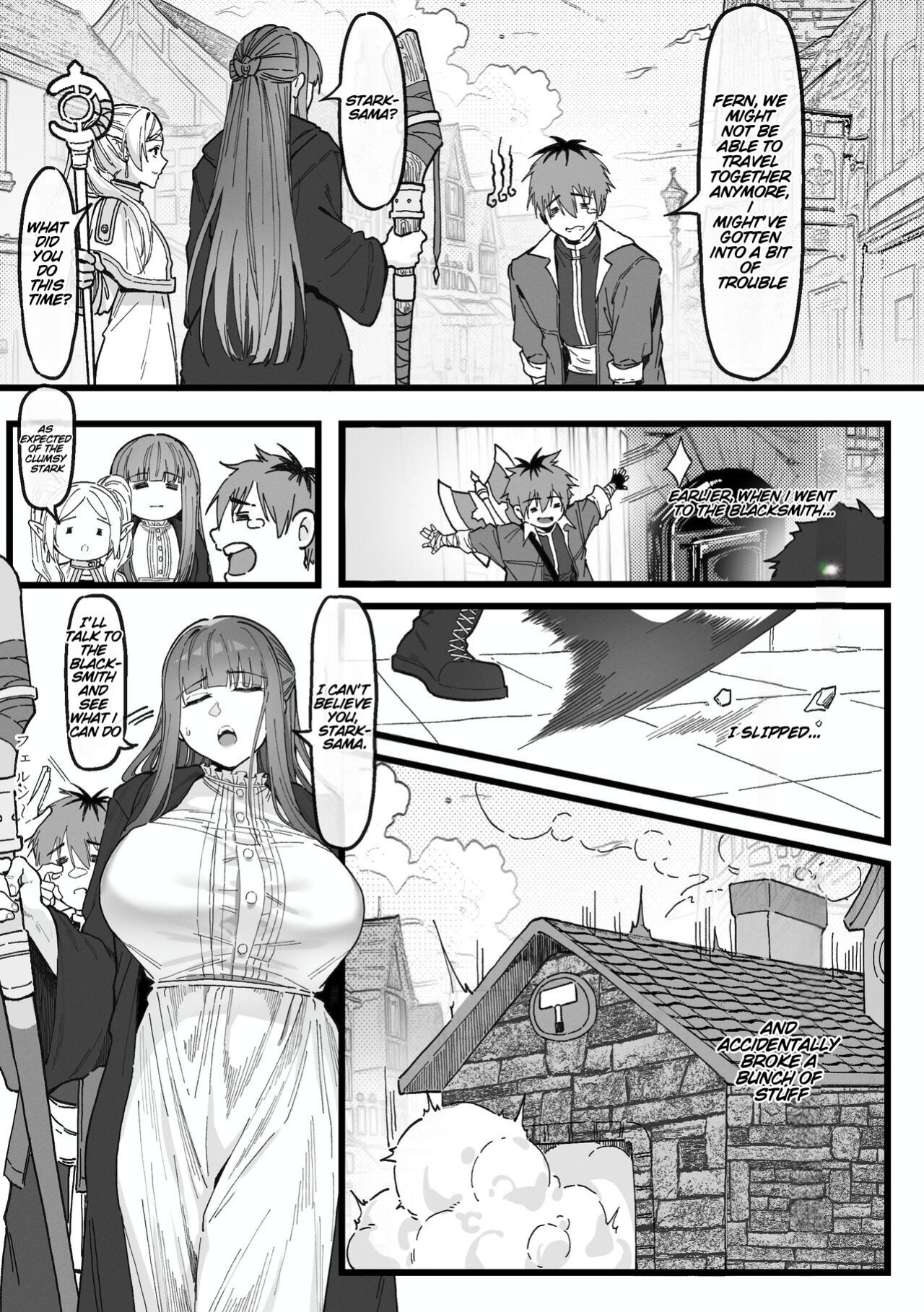 [KeinV] Adventuring With The Clumsy Stark-sama (2) Occhokochoi Stark-sama to Bouken (2) (Sousou no Frieren)