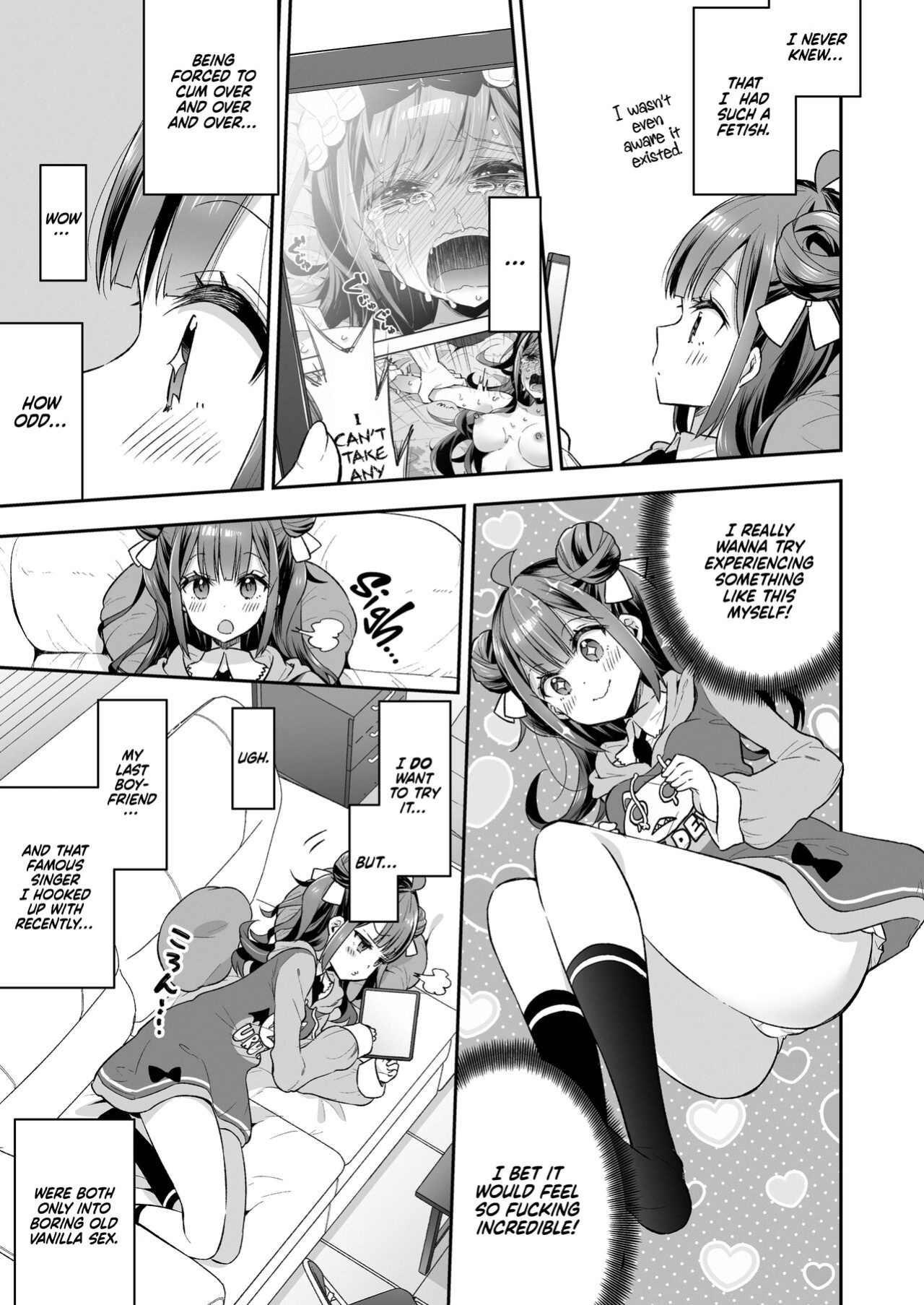 [Mochi Dog Laboratory (Asakai Mocchinu)] Akume Hime to Otaku-kun no Doku Ringo | The Orgasm Princess Can't Take Another Bite! [Xzosk]