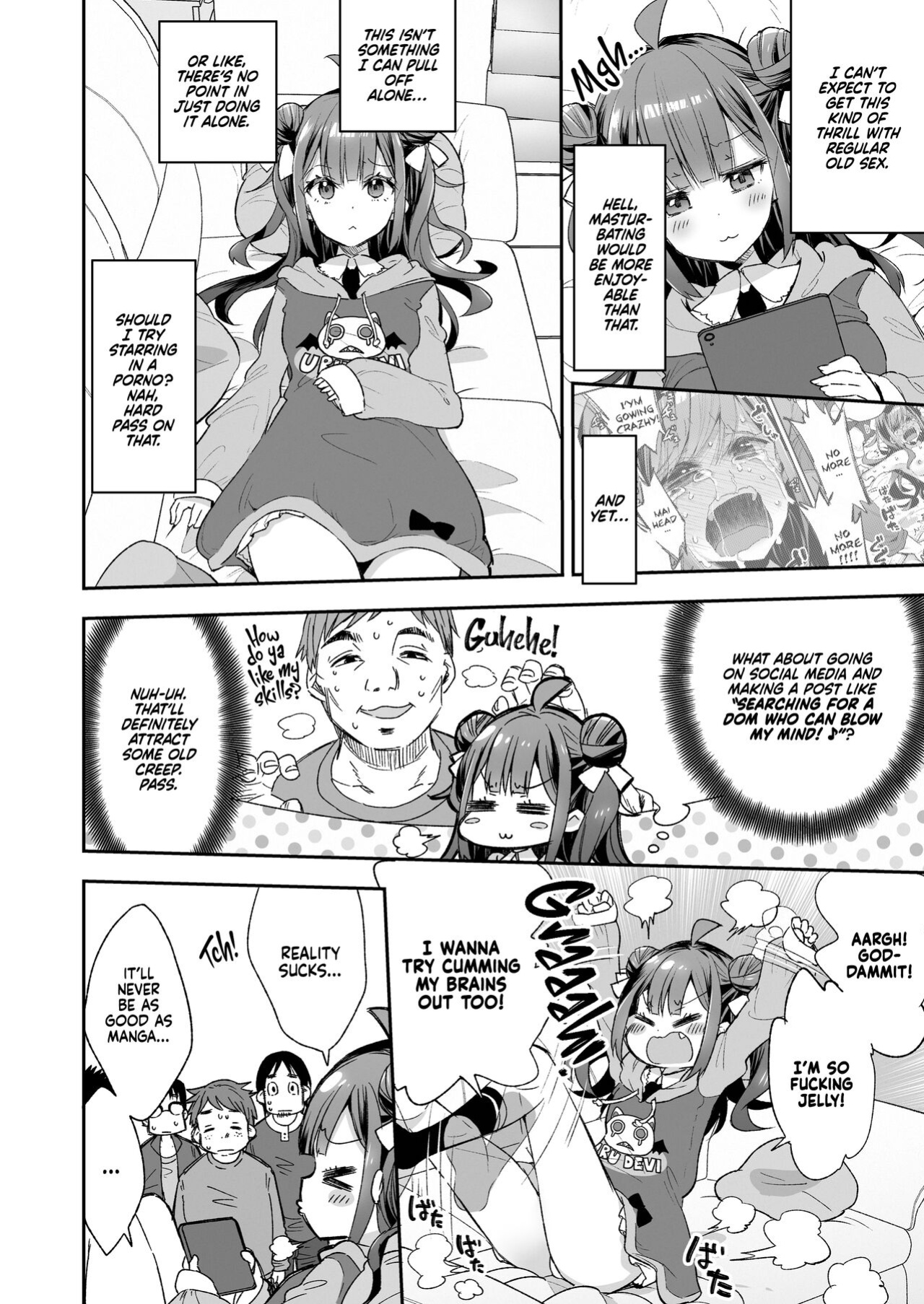 [Mochi Dog Laboratory (Asakai Mocchinu)] Akume Hime to Otaku-kun no Doku Ringo | The Orgasm Princess Can't Take Another Bite! [Xzosk]