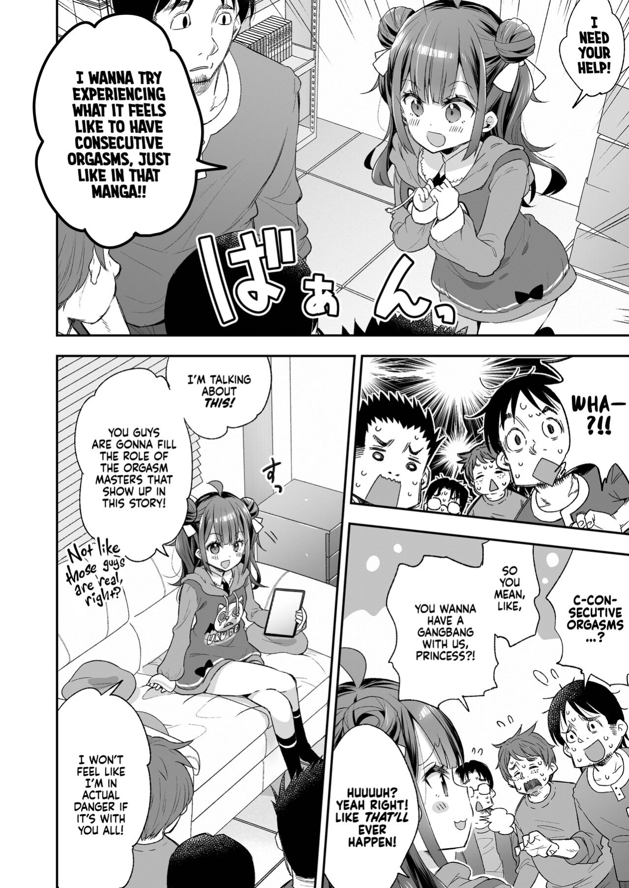 [Mochi Dog Laboratory (Asakai Mocchinu)] Akume Hime to Otaku-kun no Doku Ringo | The Orgasm Princess Can't Take Another Bite! [Xzosk]