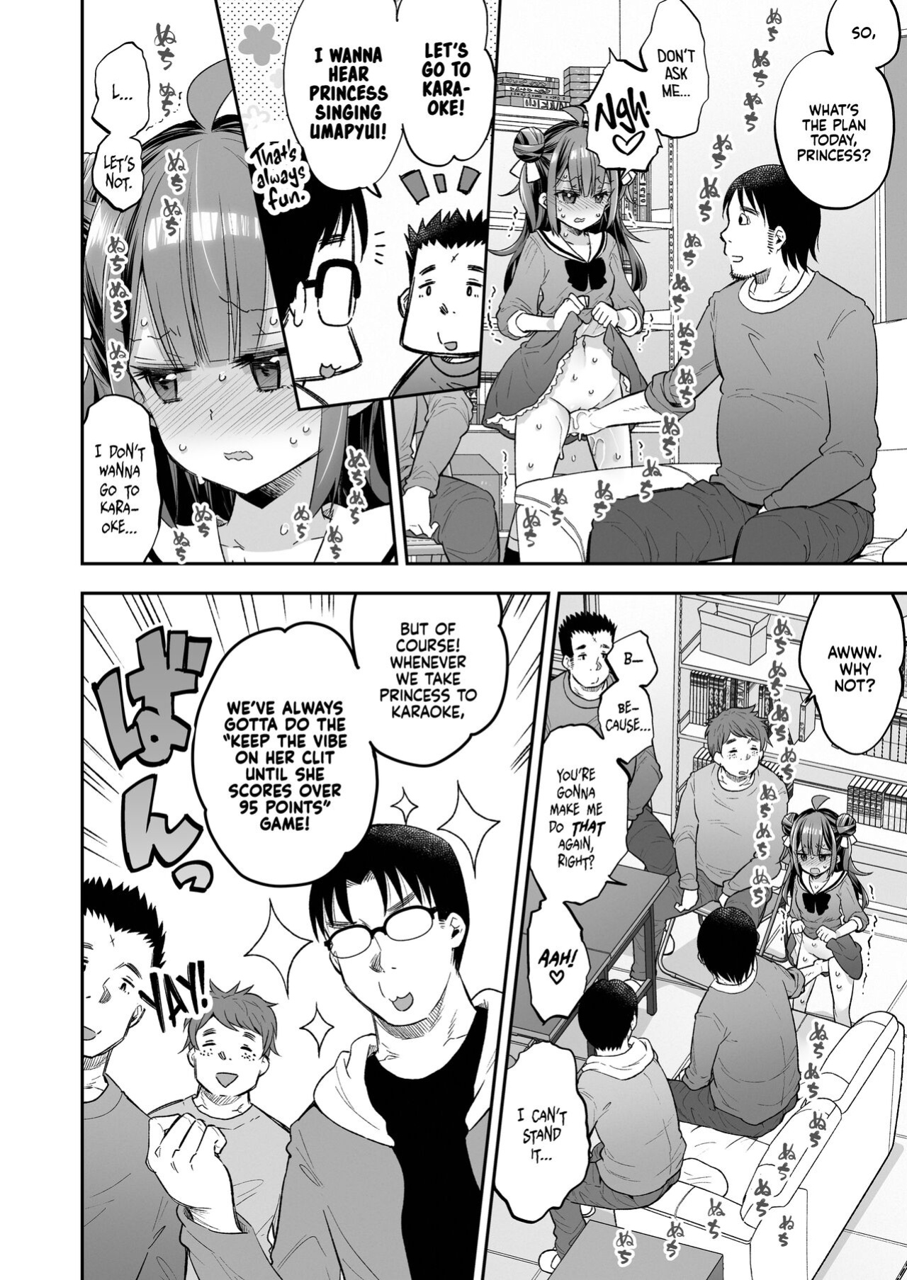 [Mochi Dog Laboratory (Asakai Mocchinu)] Akume Hime to Otaku-kun no Doku Ringo | The Orgasm Princess Can't Take Another Bite! [Xzosk]