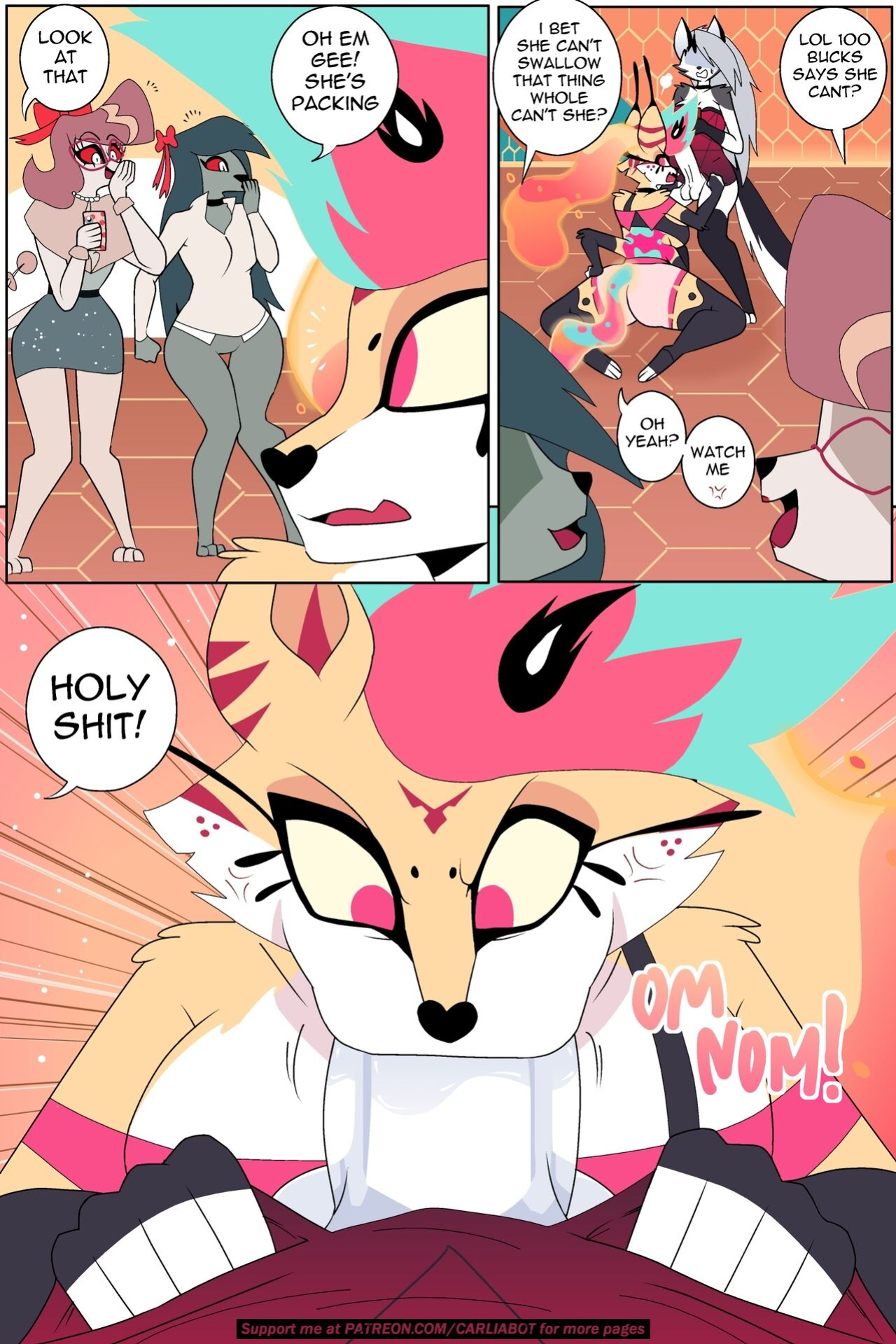 [Carliabot] Loona x Queen Bee (Helluva Boss)