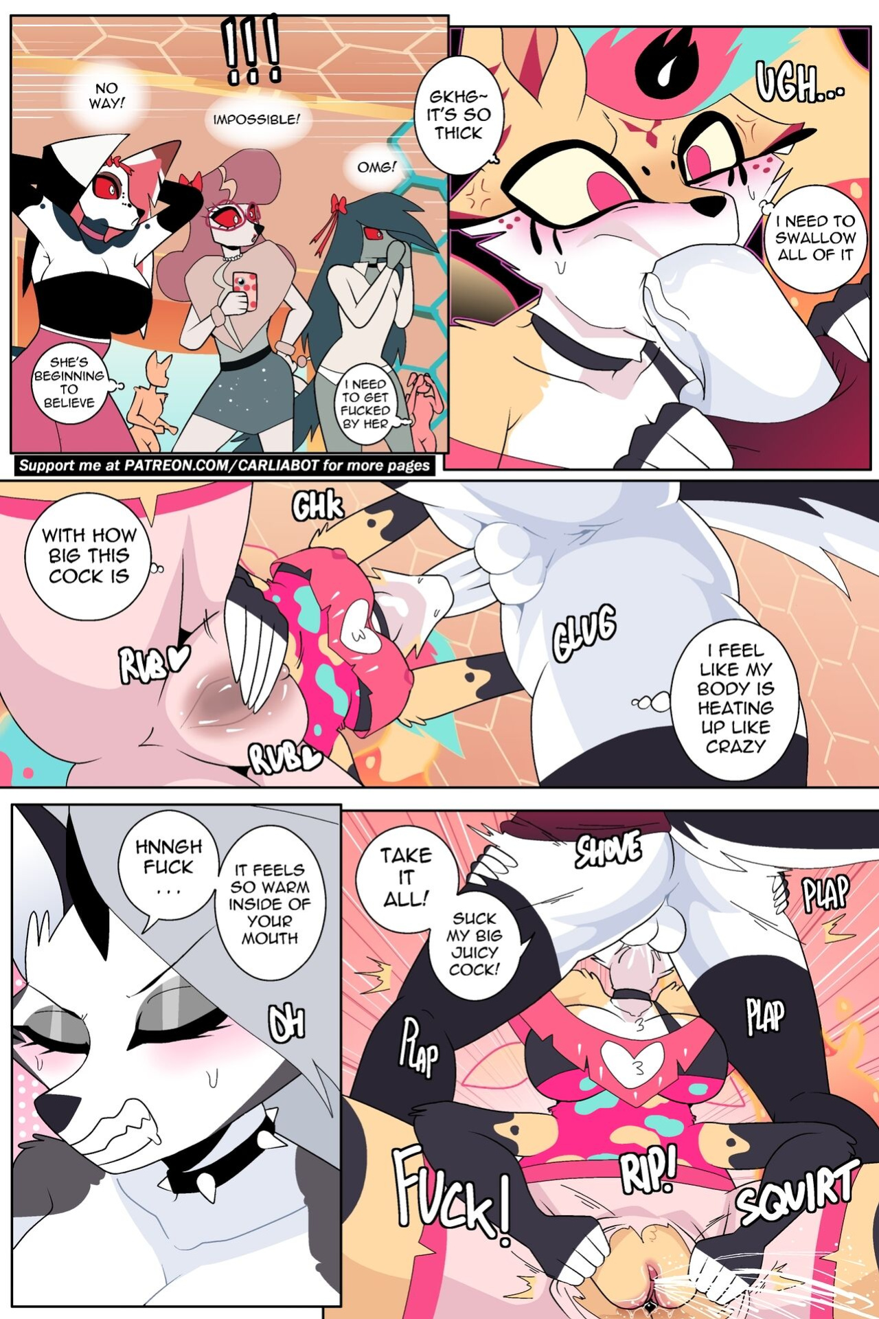 [Carliabot] Loona x Queen Bee (Helluva Boss)