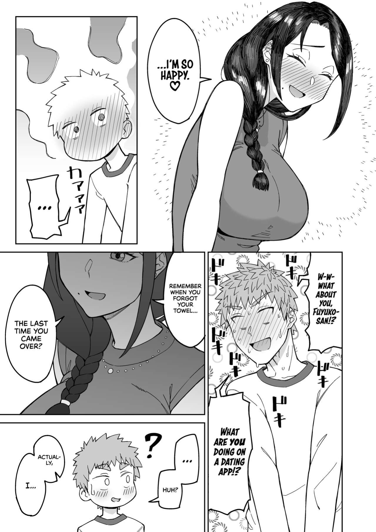 [Misaki (Akutenkou)] Hatsukoi no Hito wa, Tomodachi no Mama. | My First Love Is My Friend's Mom. [RedLantern]