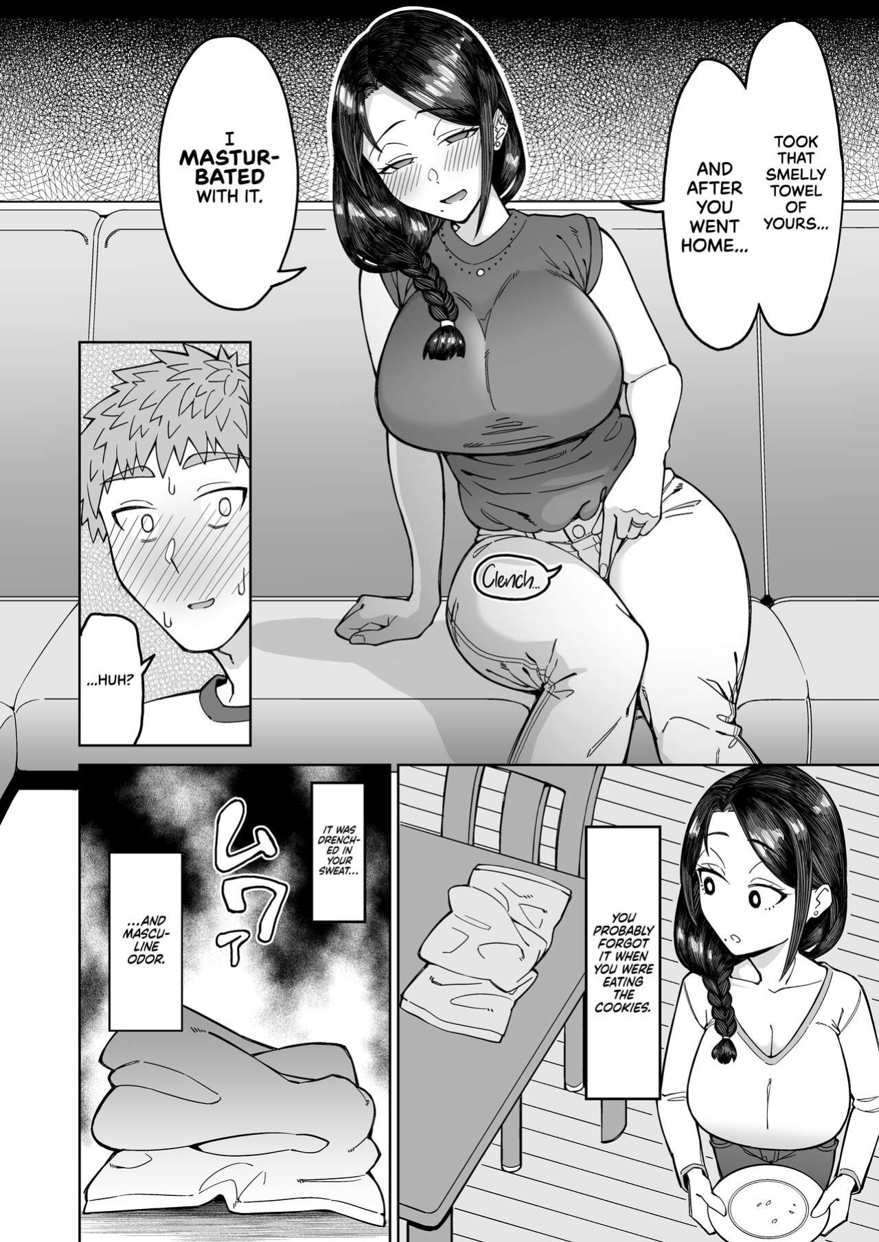 [Misaki (Akutenkou)] Hatsukoi no Hito wa, Tomodachi no Mama. | My First Love Is My Friend's Mom. [RedLantern]